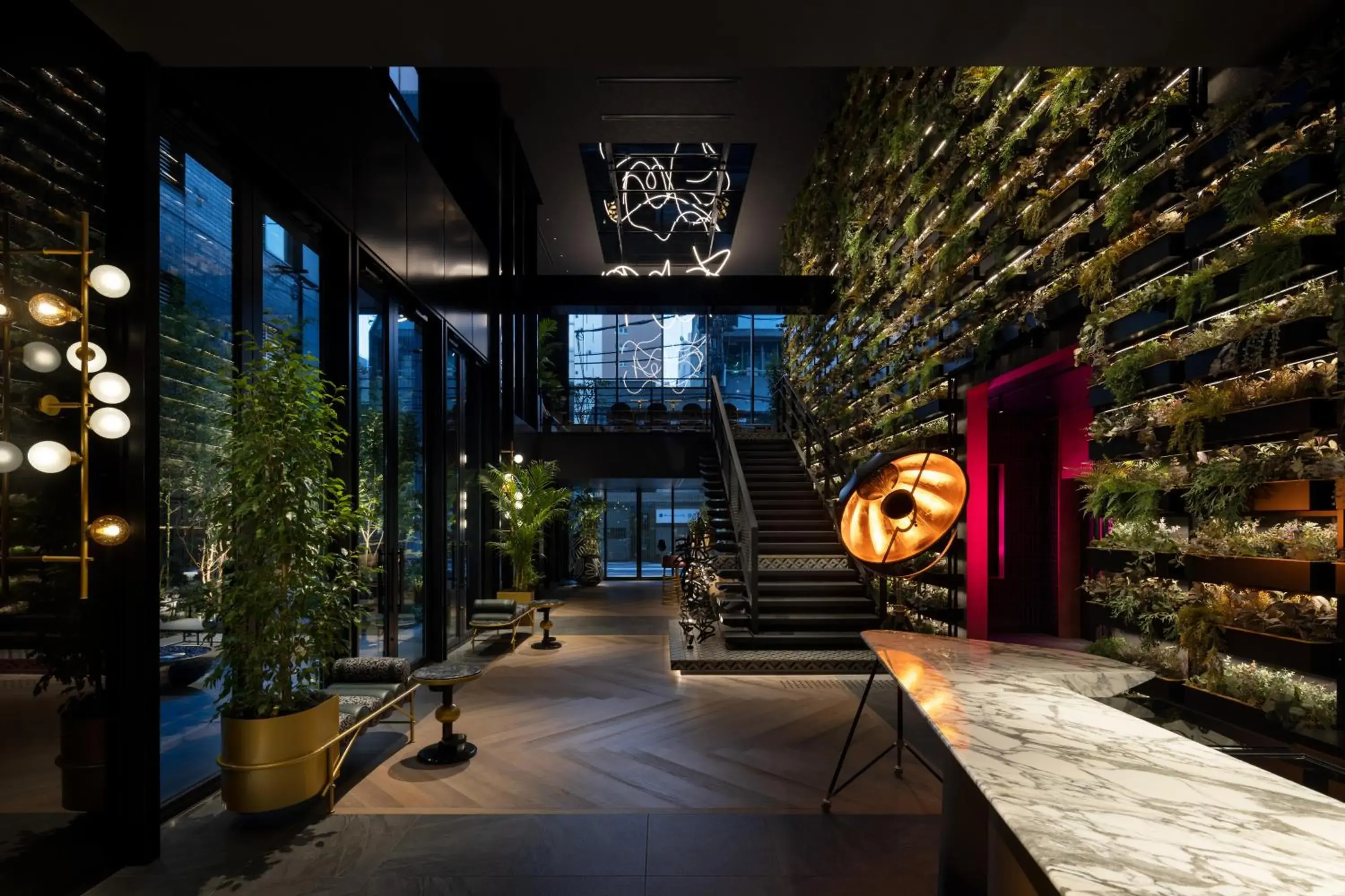 Lobby or reception in Mercure Tokyu Stay Osaka Namba Lobby or reception in Mercure Tokyu Stay Osaka Namba