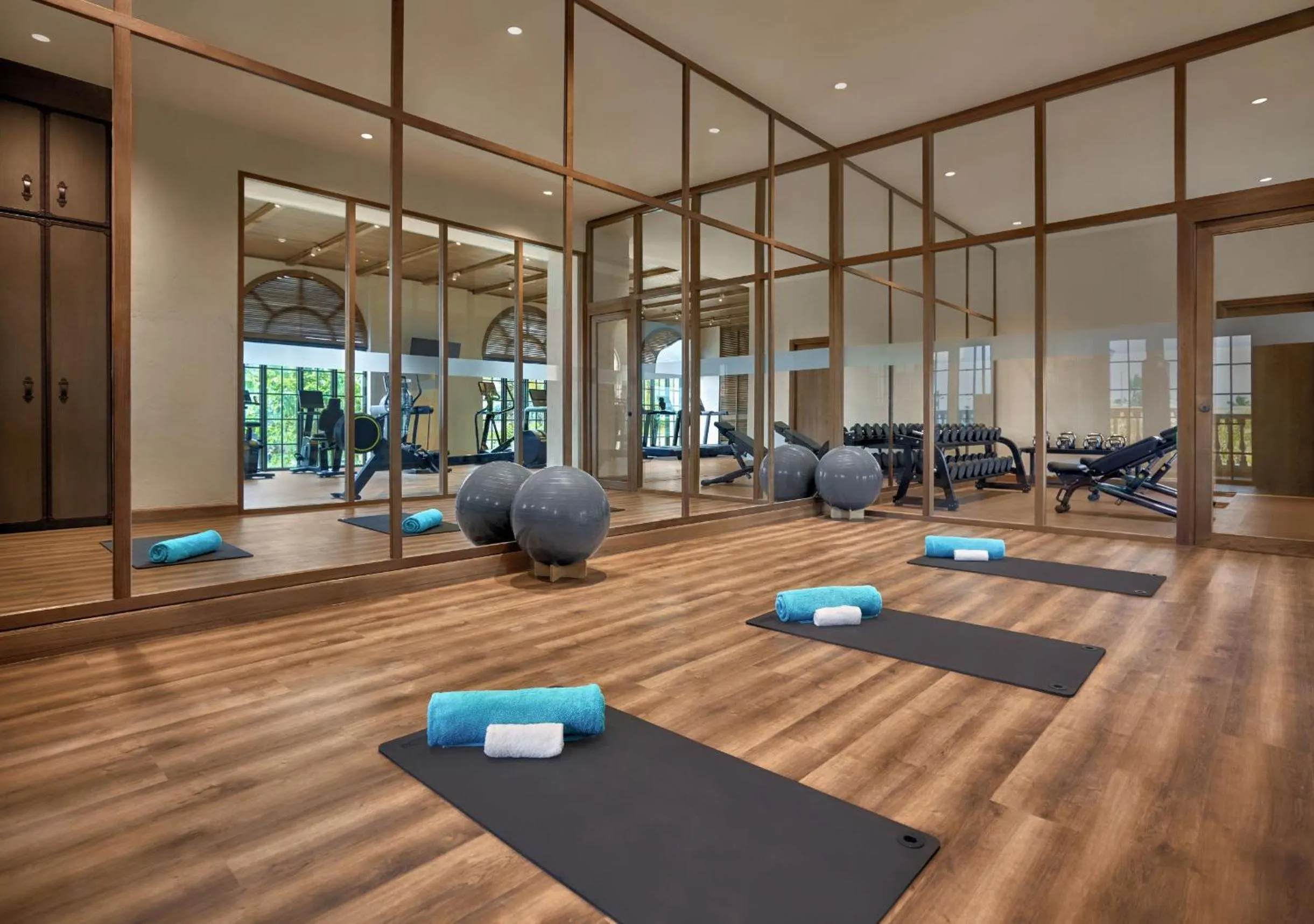 Fitness centre/facilities in Mövenpick Resort Phan Thiet