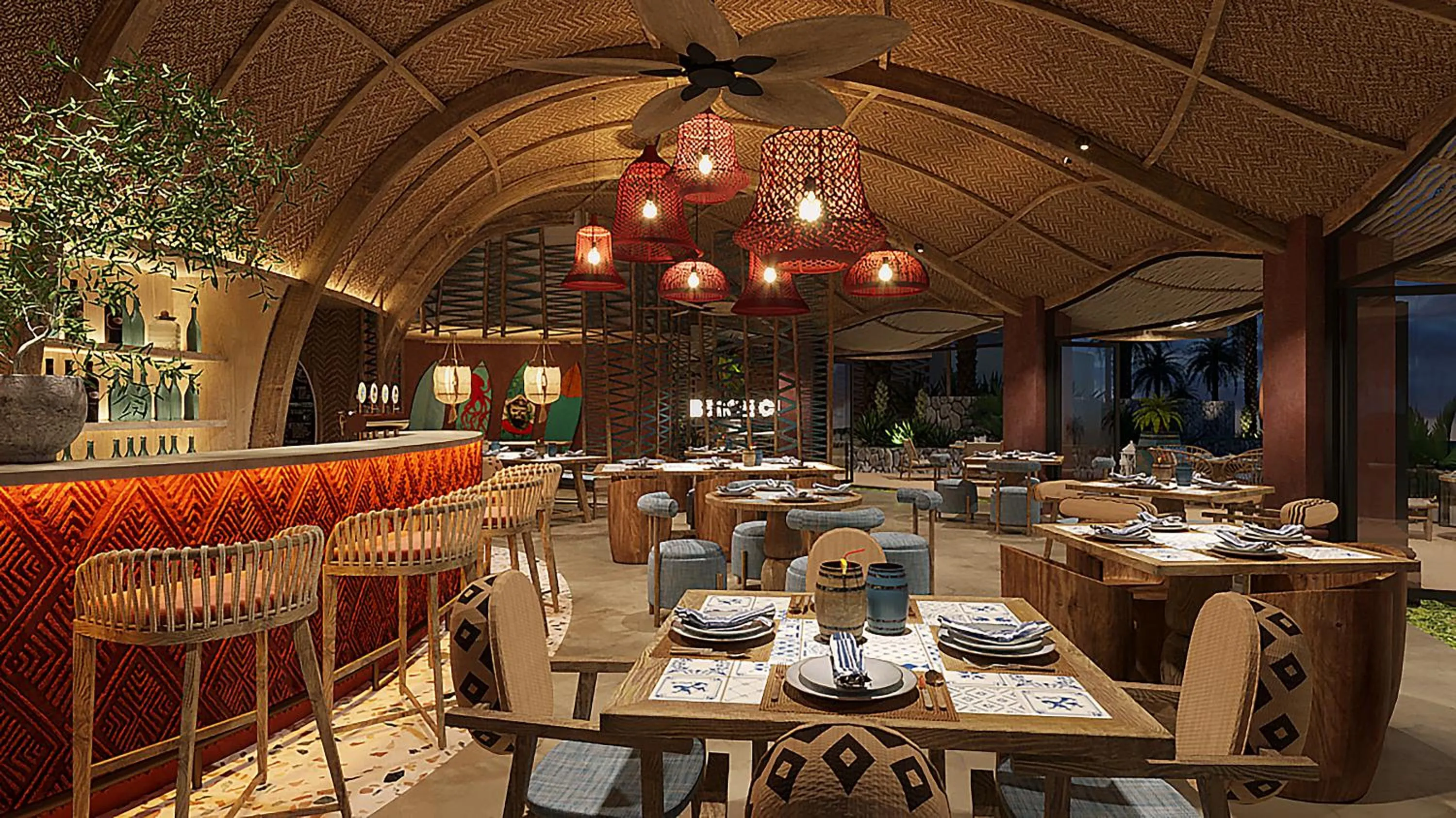 Restaurant/places to eat in Mövenpick Resort Phan Thiet