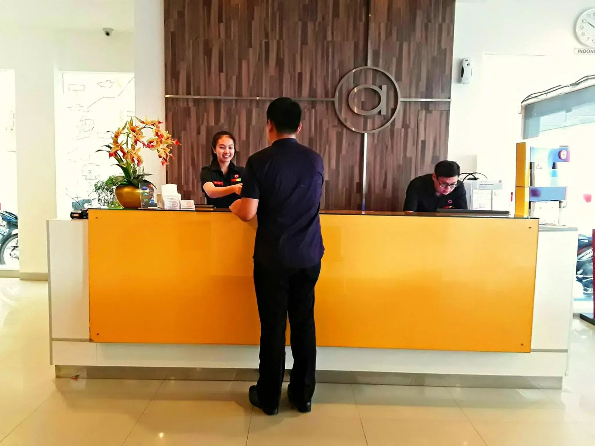 Lobby or reception in Amaris Hotel Nagoya Hill - Batam Lobby or reception in Amaris Hotel Nagoya Hill - Batam