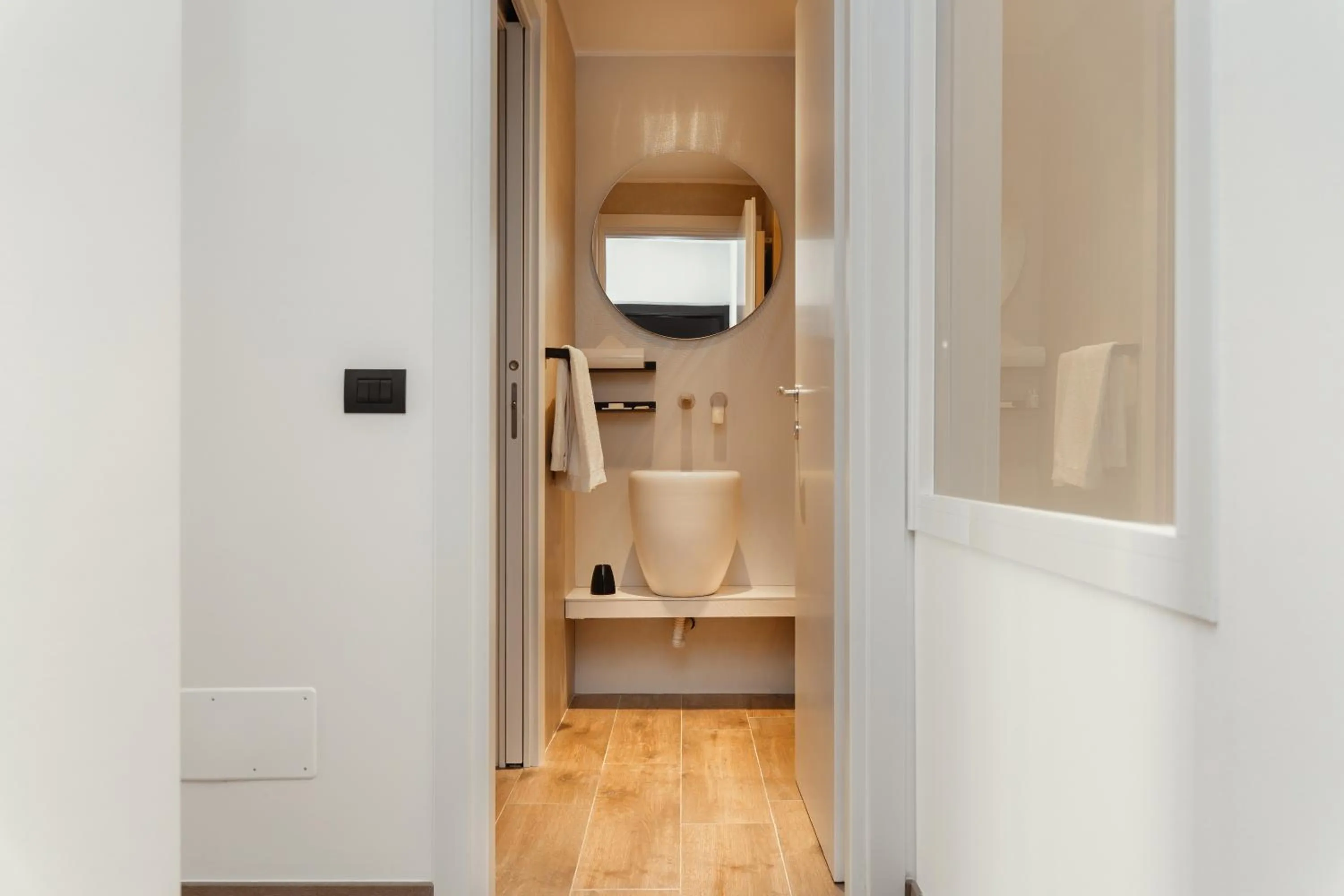 Bathroom in Montenapoleone Suites