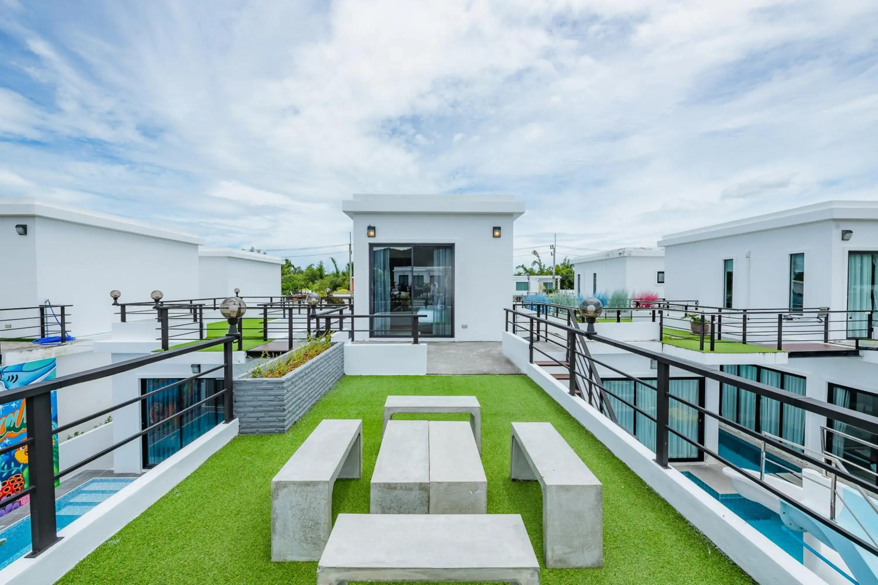 Garden view in PP Pool Villa Huahin Garden view in PP Pool Villa Huahin