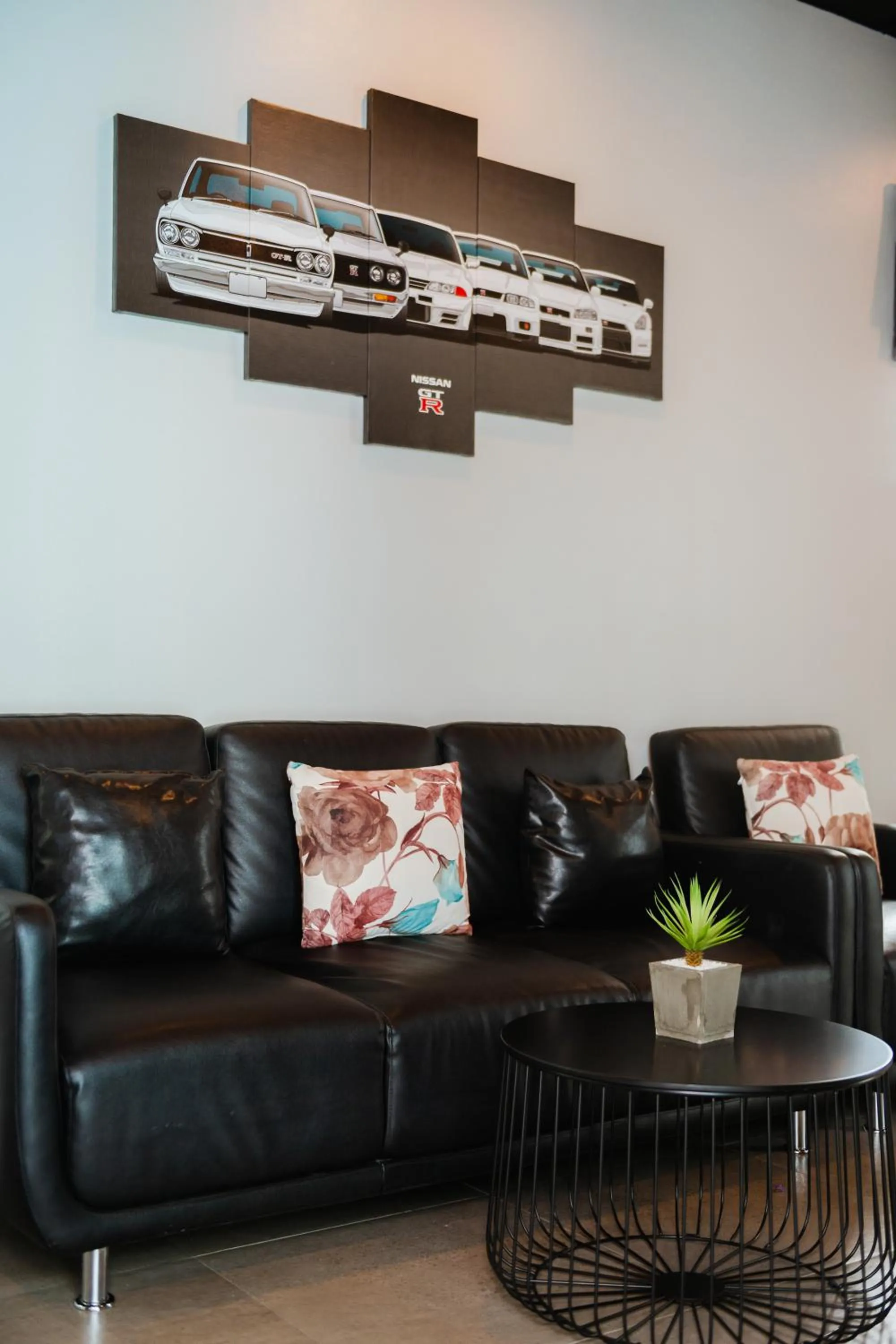 Living room in PP Pool Villa Huahin