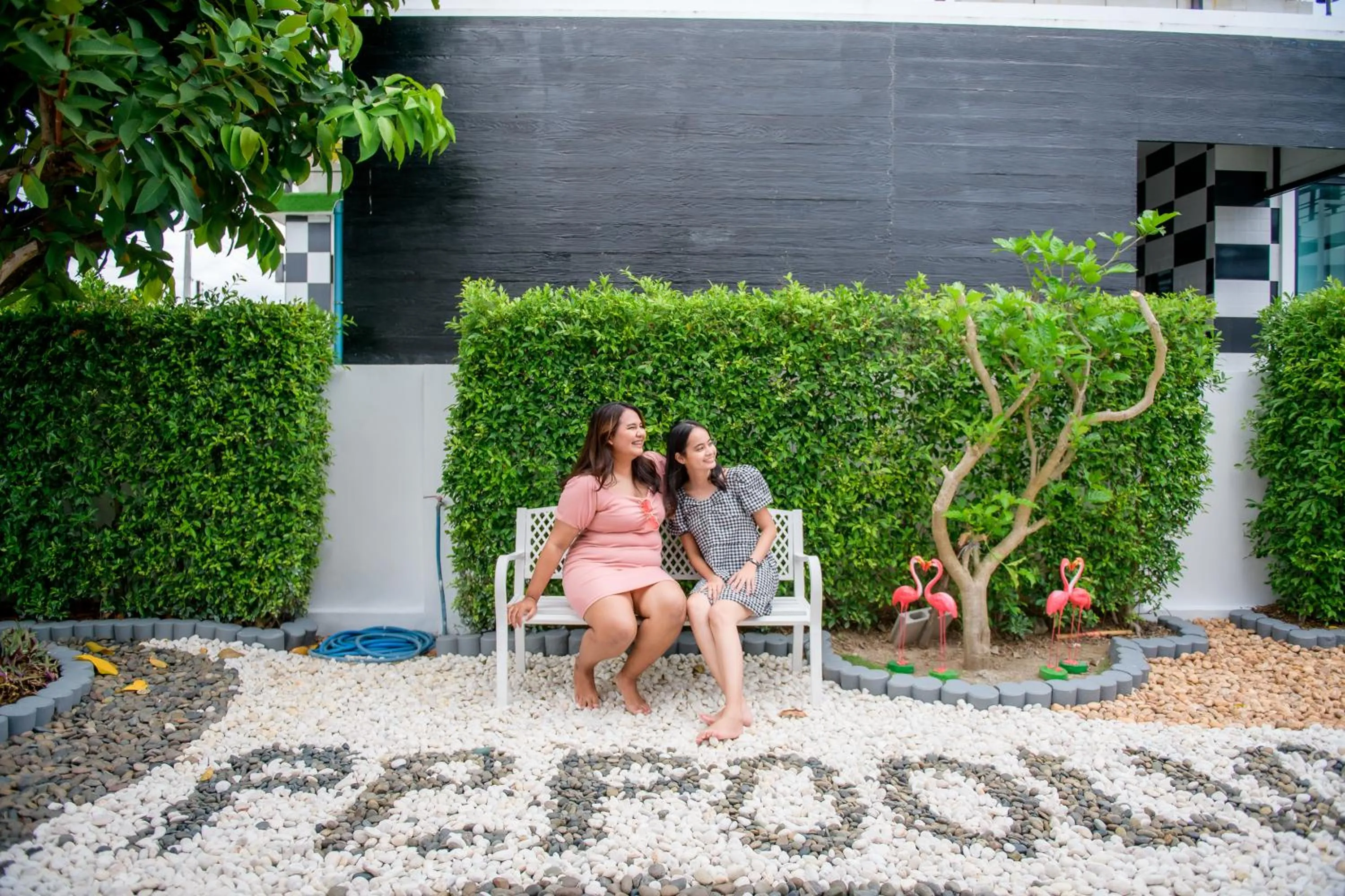 Garden in PP Pool Villa Huahin