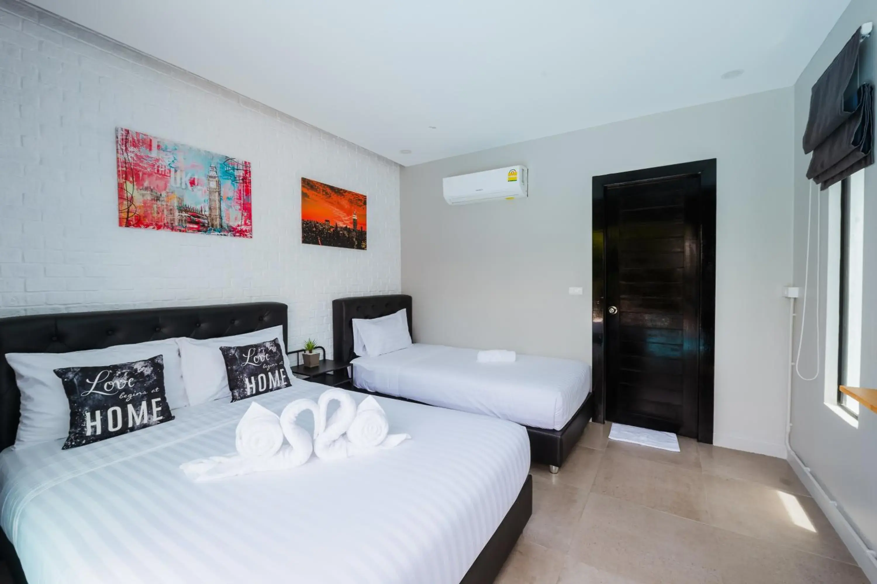 Bedroom, Bed in PP Pool Villa Huahin Bedroom, Bed in PP Pool Villa Huahin