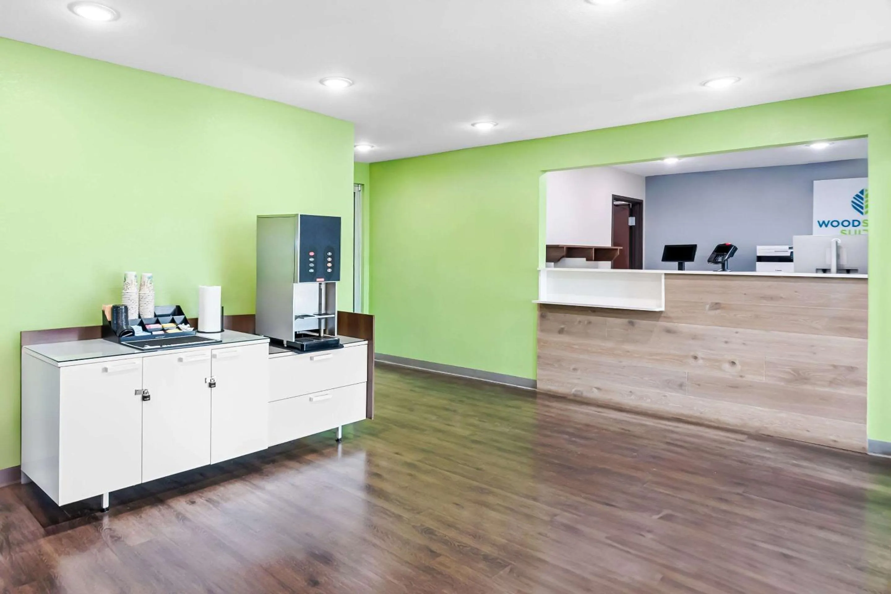 Lobby or reception in WoodSpring Suites Hudson Port Richey
