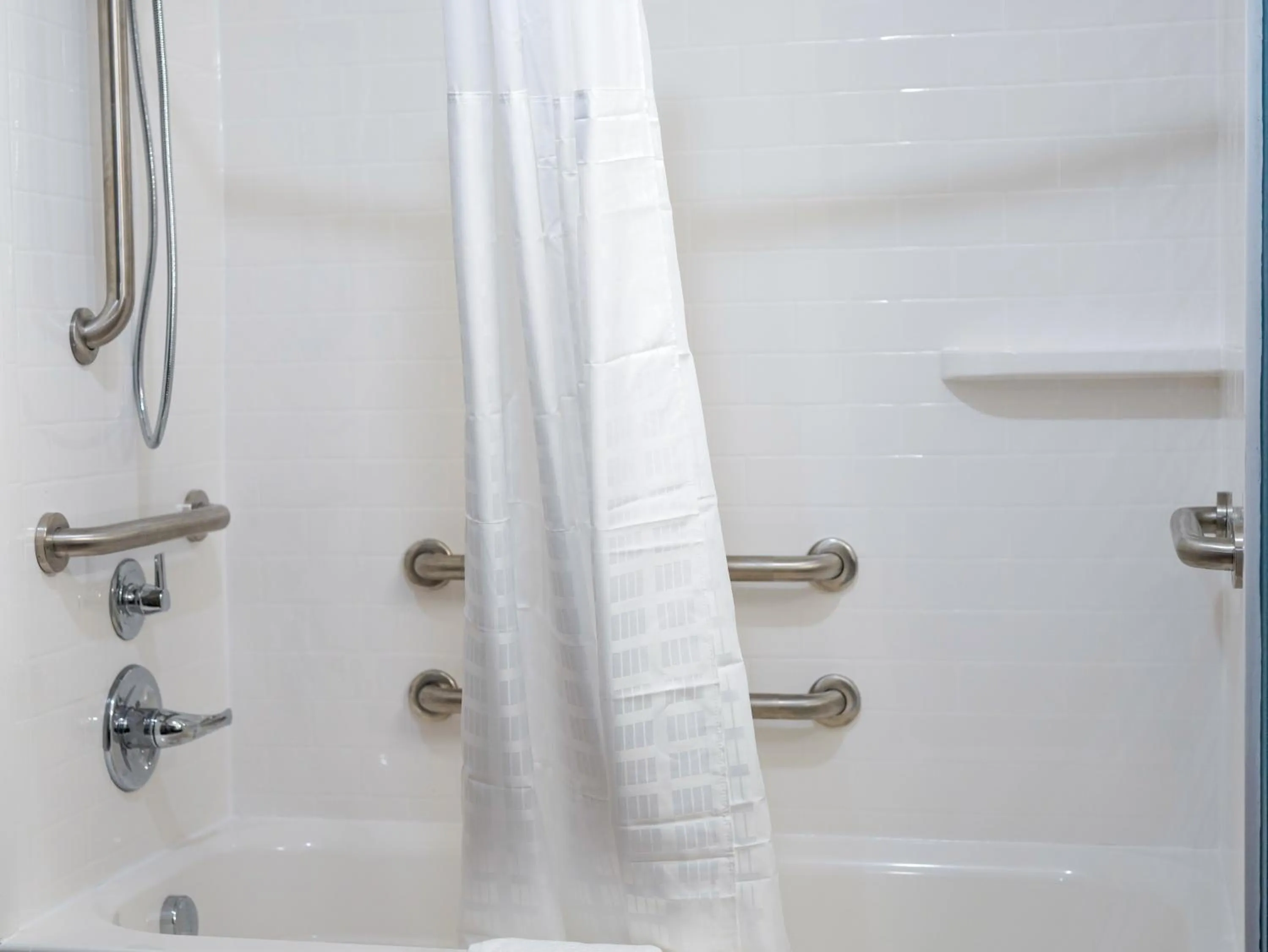 Bathroom in WoodSpring Suites Hudson Port Richey