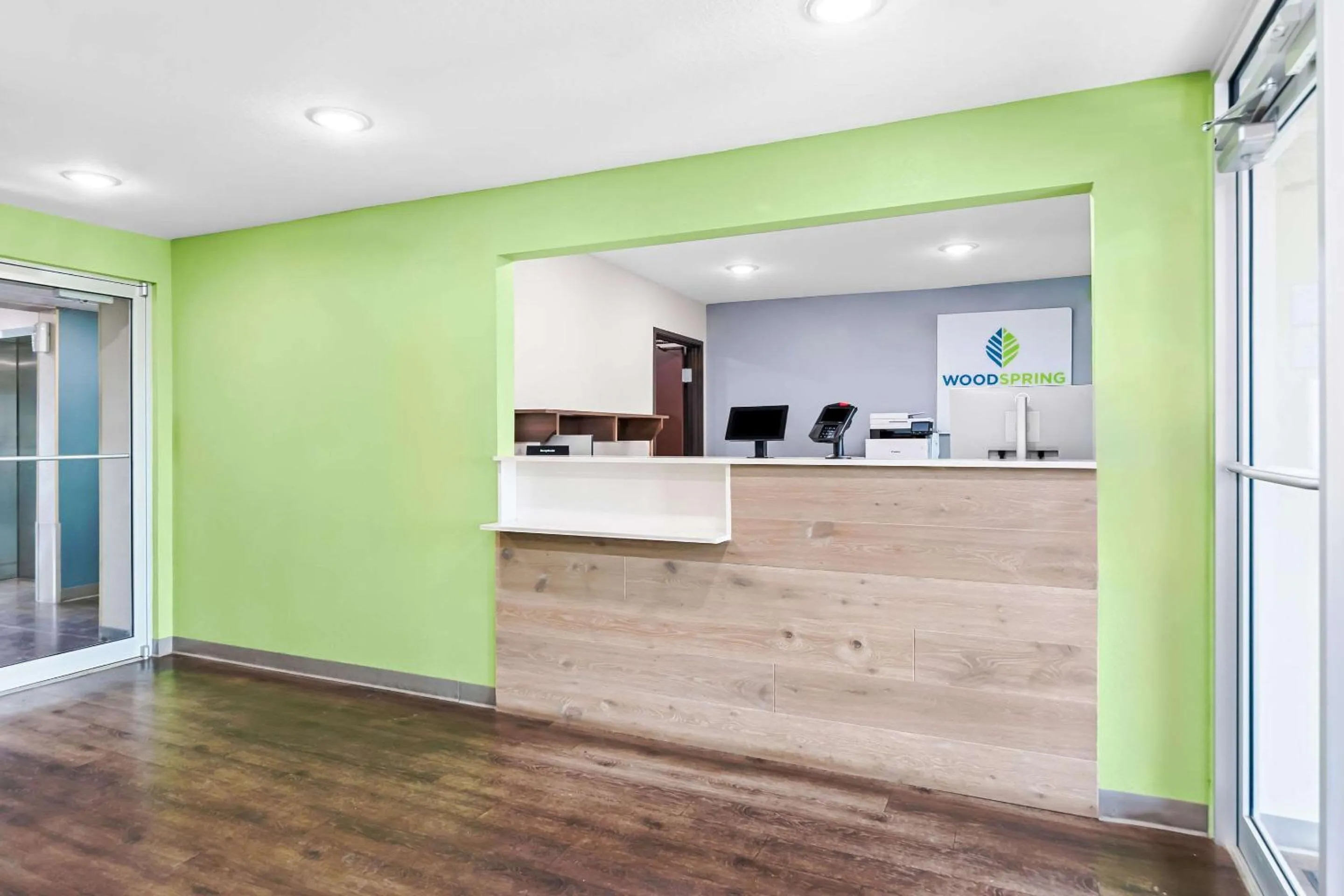 Lobby or reception in WoodSpring Suites Hudson Port Richey