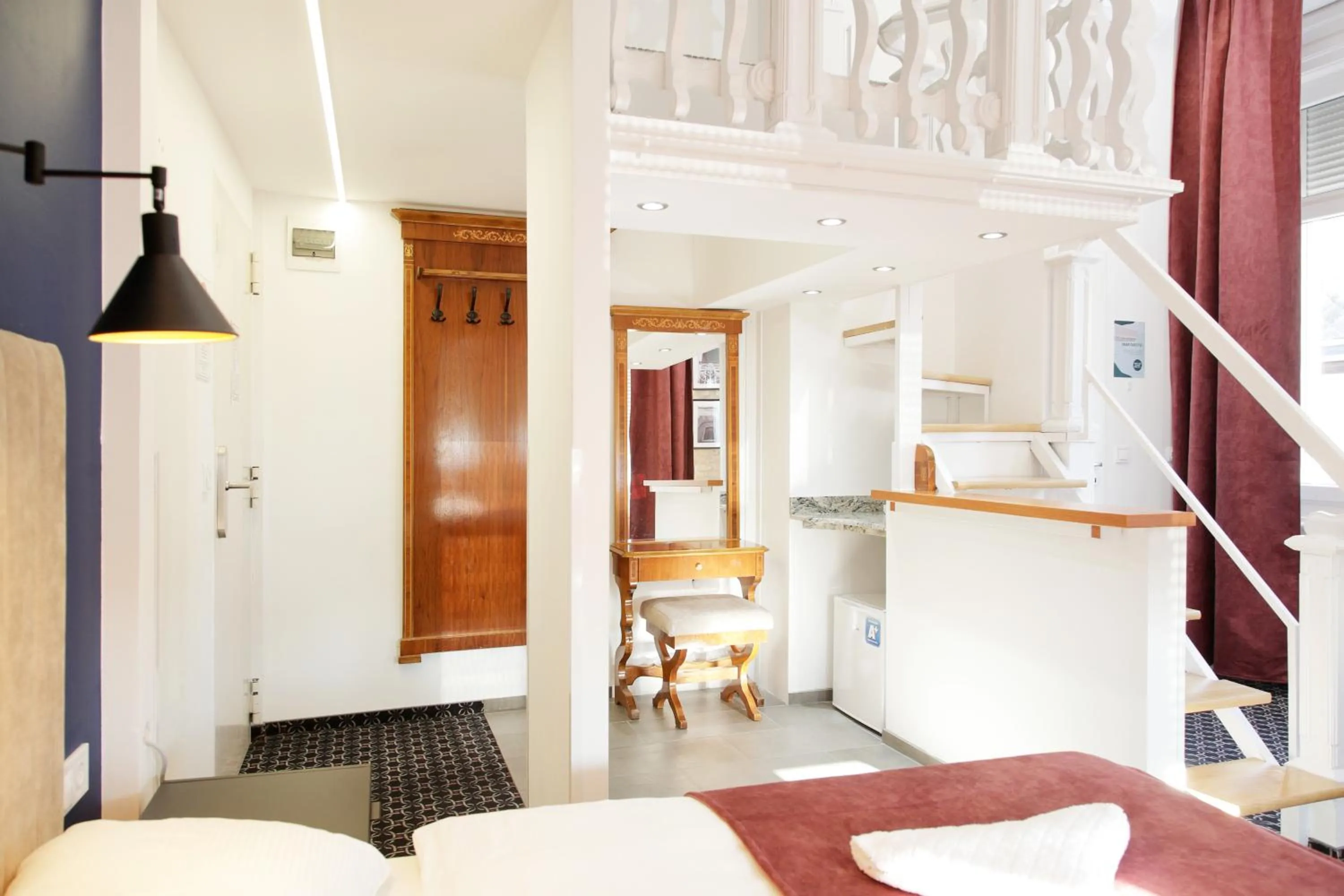 Seating area, Bed in Giselle Vintage Doubles - Adults Only