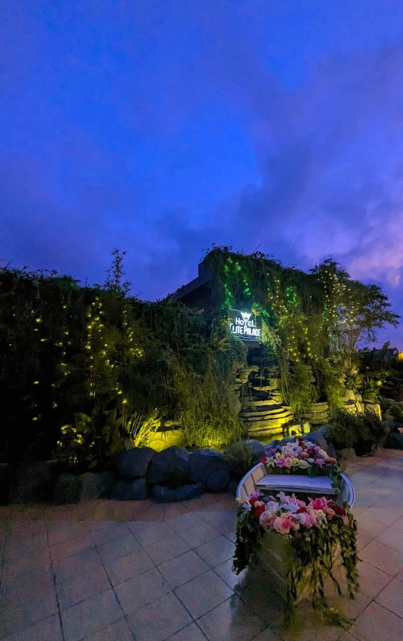 Balcony/Terrace in Hotel Elite Palace