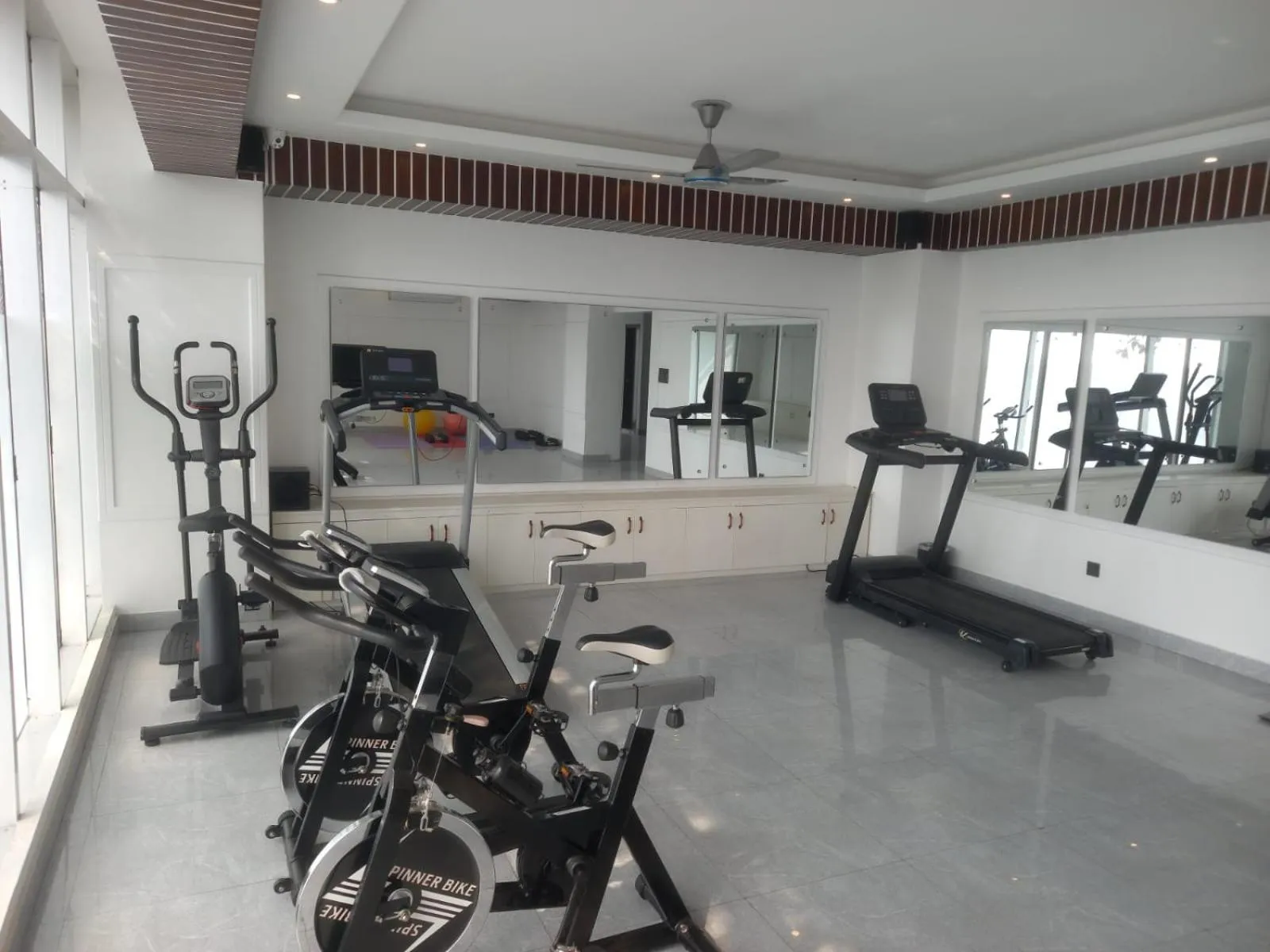 Fitness centre/facilities in Hotel Elite Palace