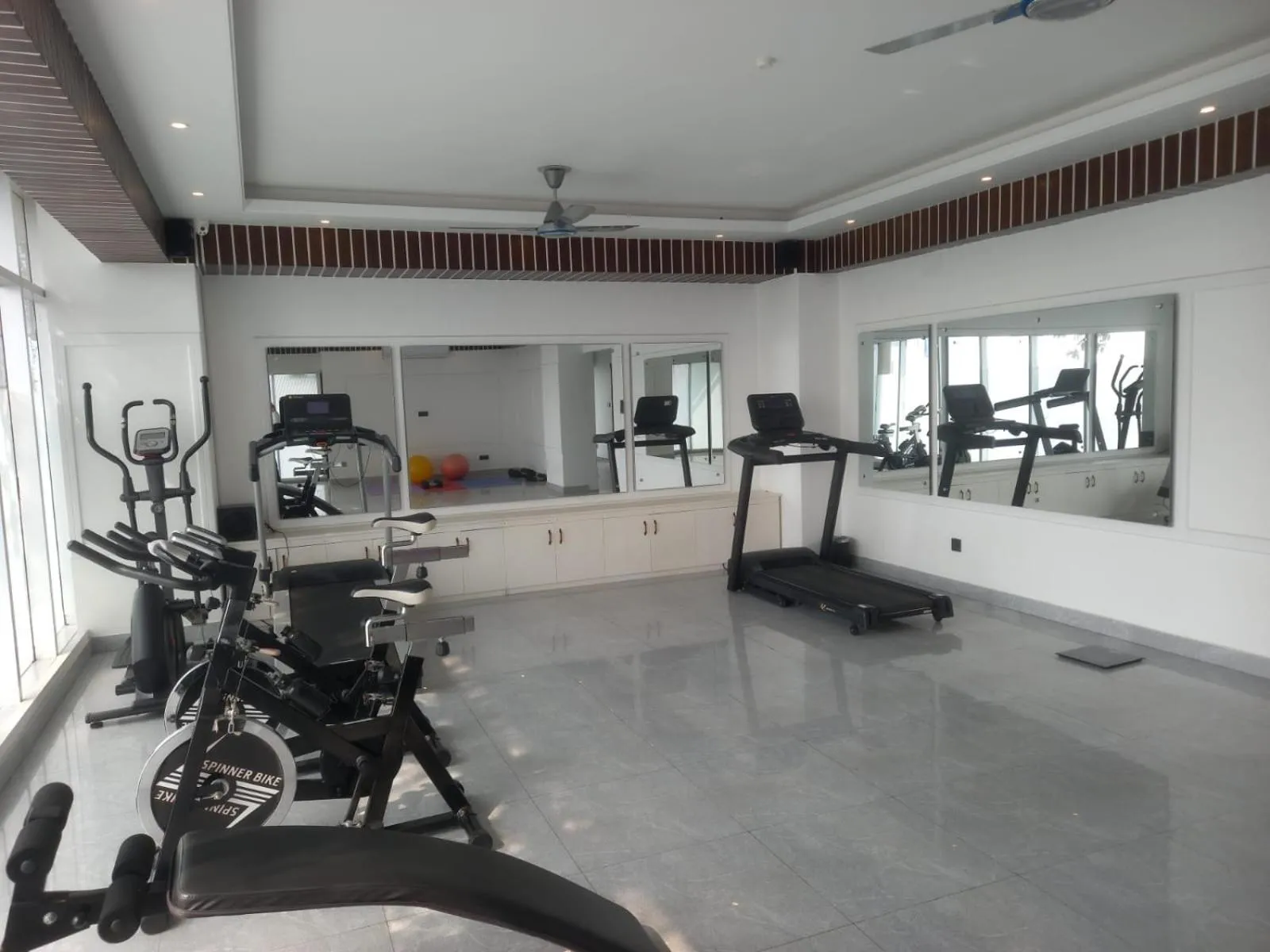Fitness centre/facilities in Hotel Elite Palace