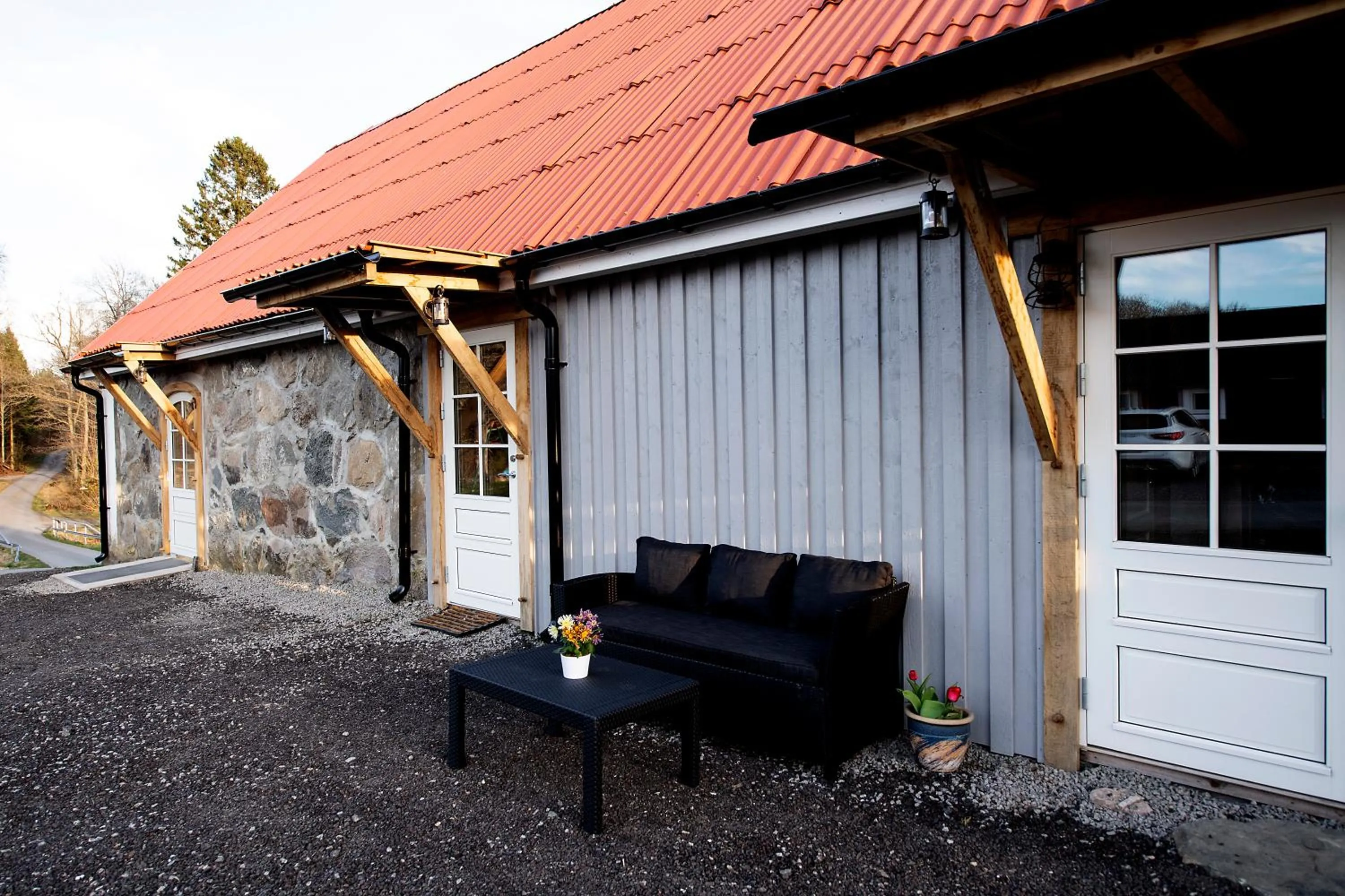 Facade/entrance in Exclusive House