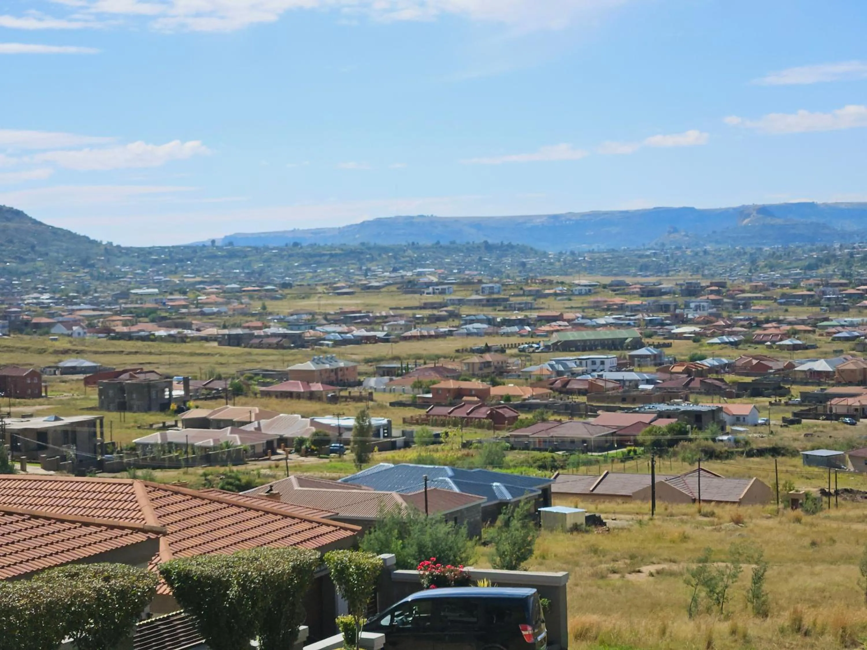 Bird's eye view in Three Stones Executive Apartments