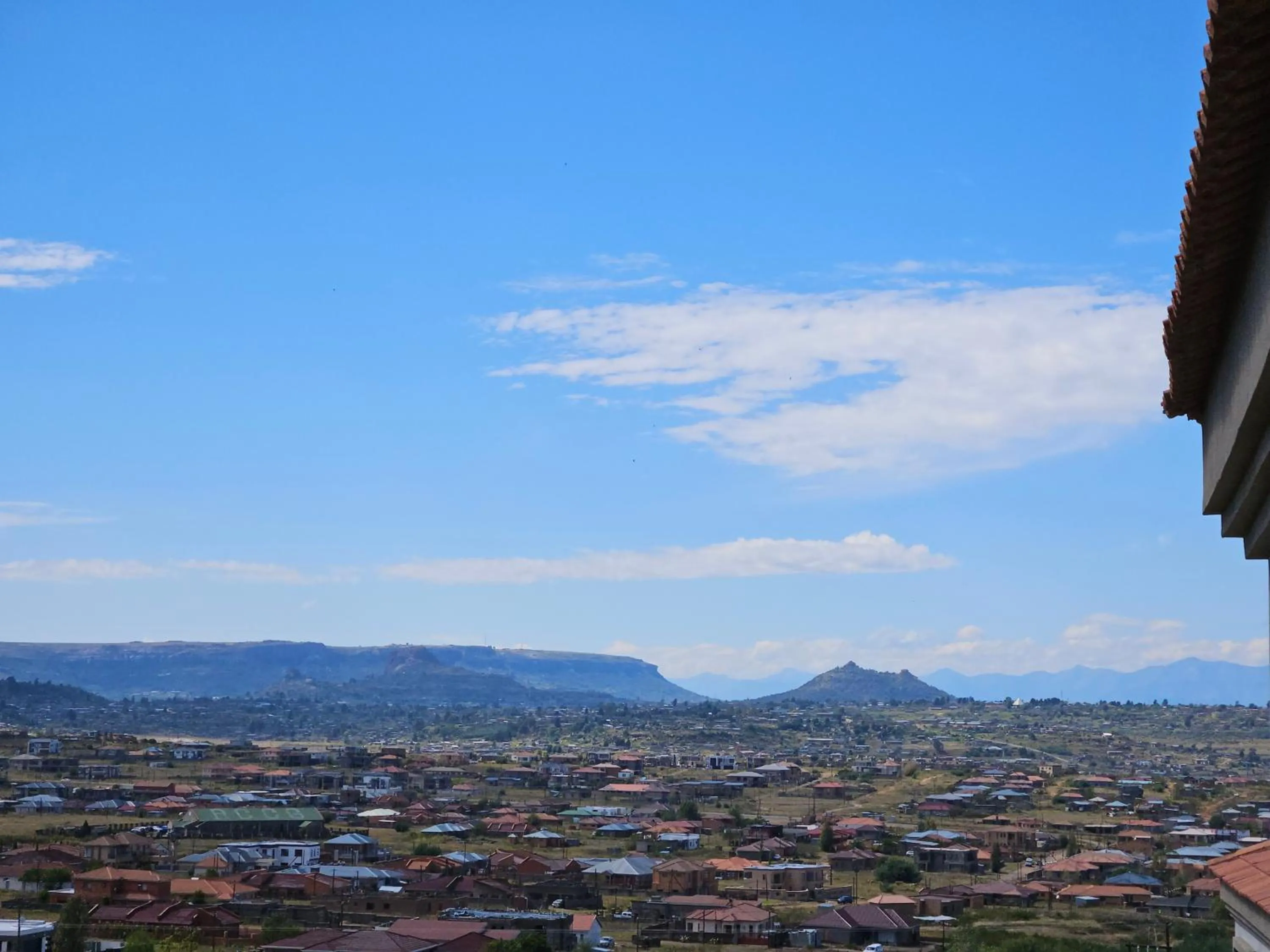 Bird's eye view in Three Stones Executive Apartments