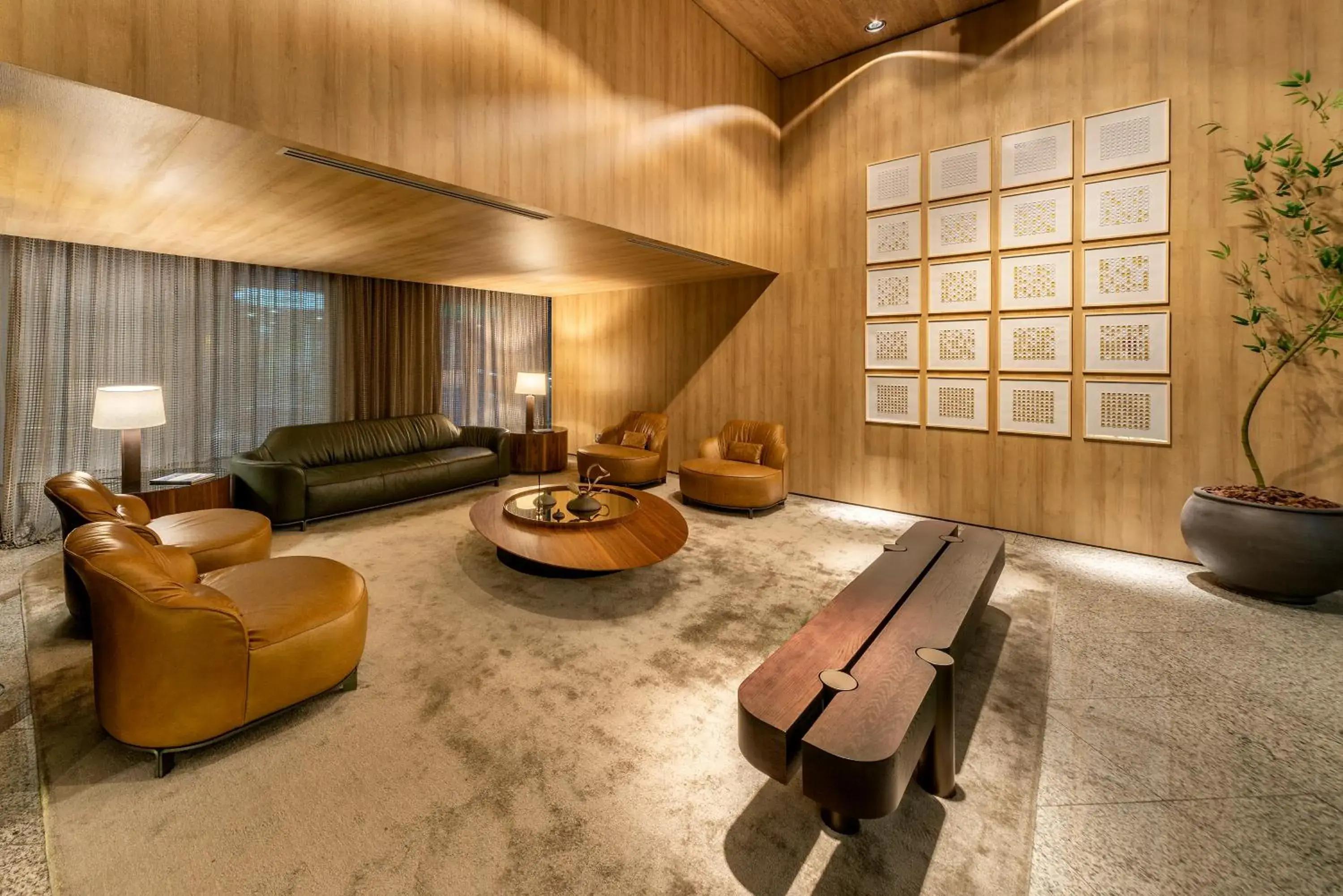 Living room in Laghetto Stilo São Paulo Living room in Laghetto Stilo São Paulo