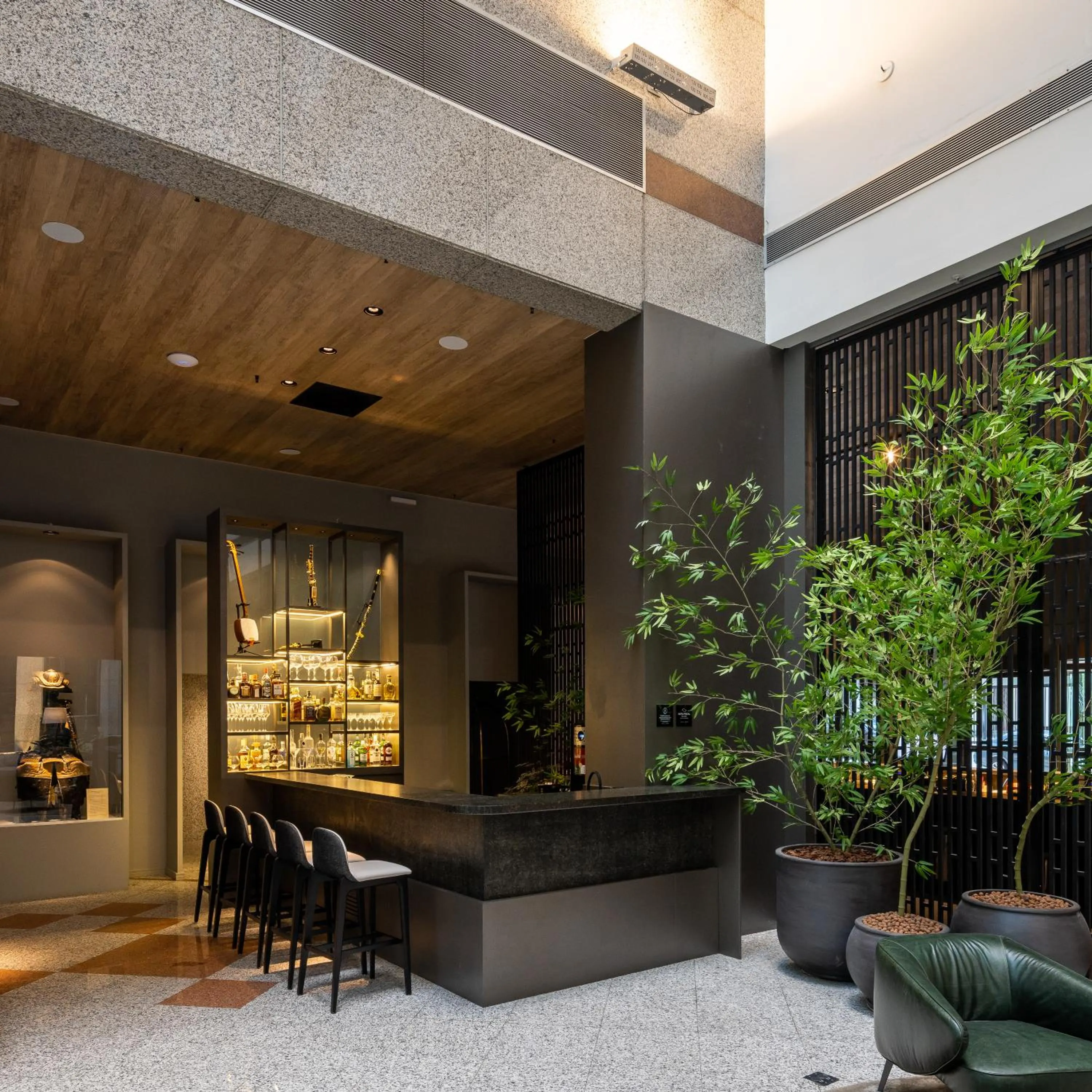 Lounge or bar in Laghetto Stilo São Paulo