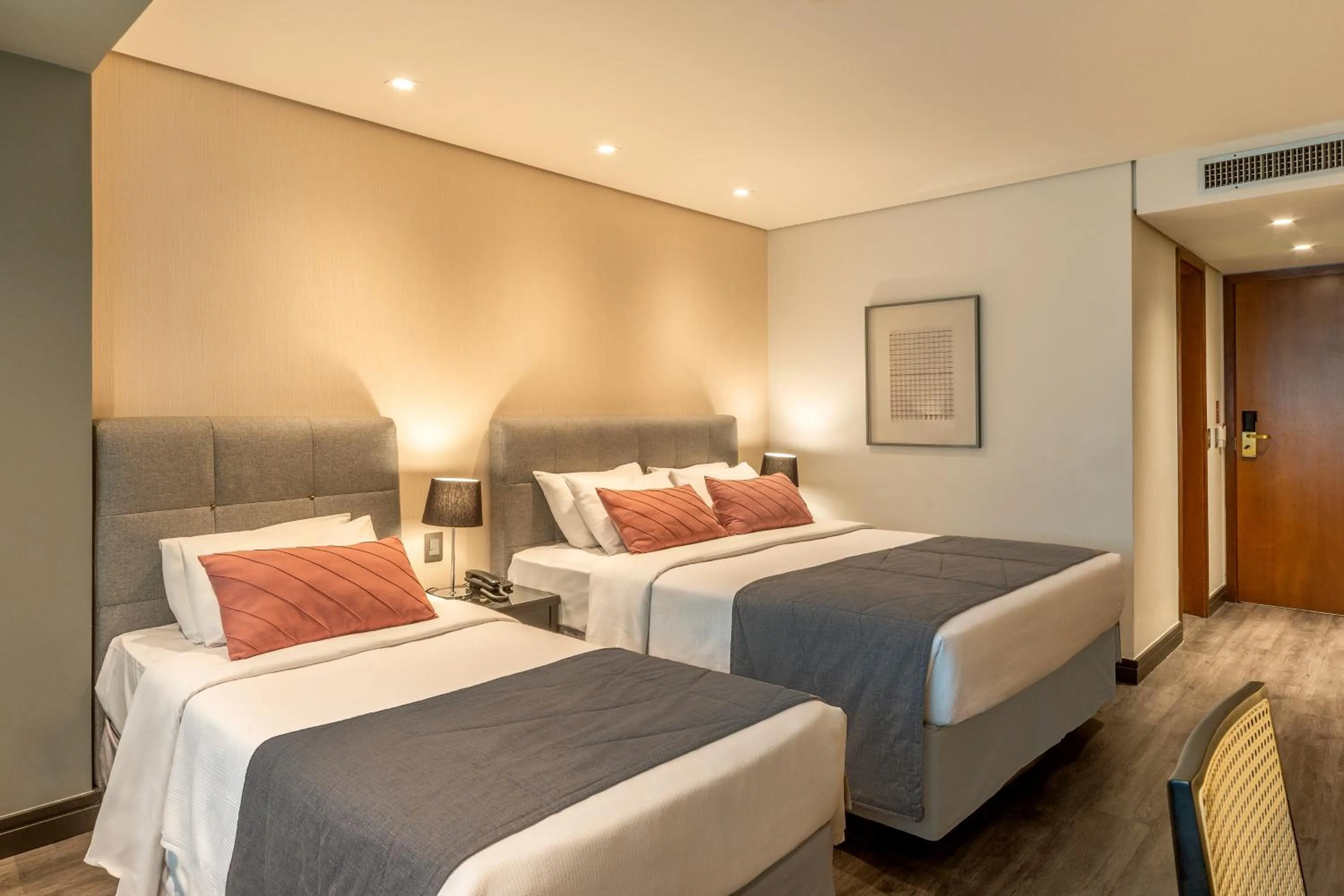 Bedroom, Bed in Laghetto Stilo São Paulo