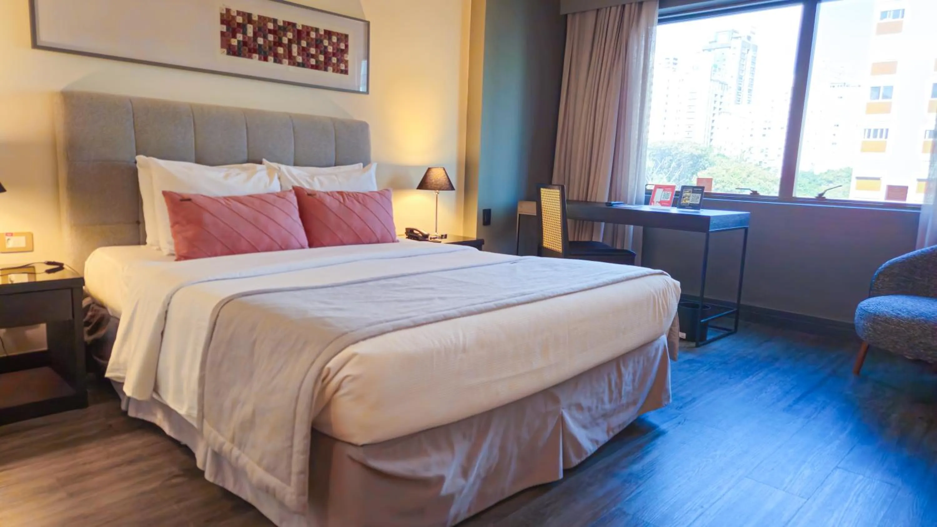 Bedroom, Bed in Laghetto Stilo São Paulo