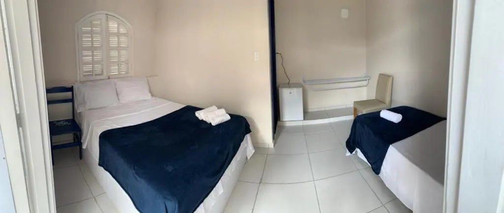 Bed in Pousada EntreMares -Centro-