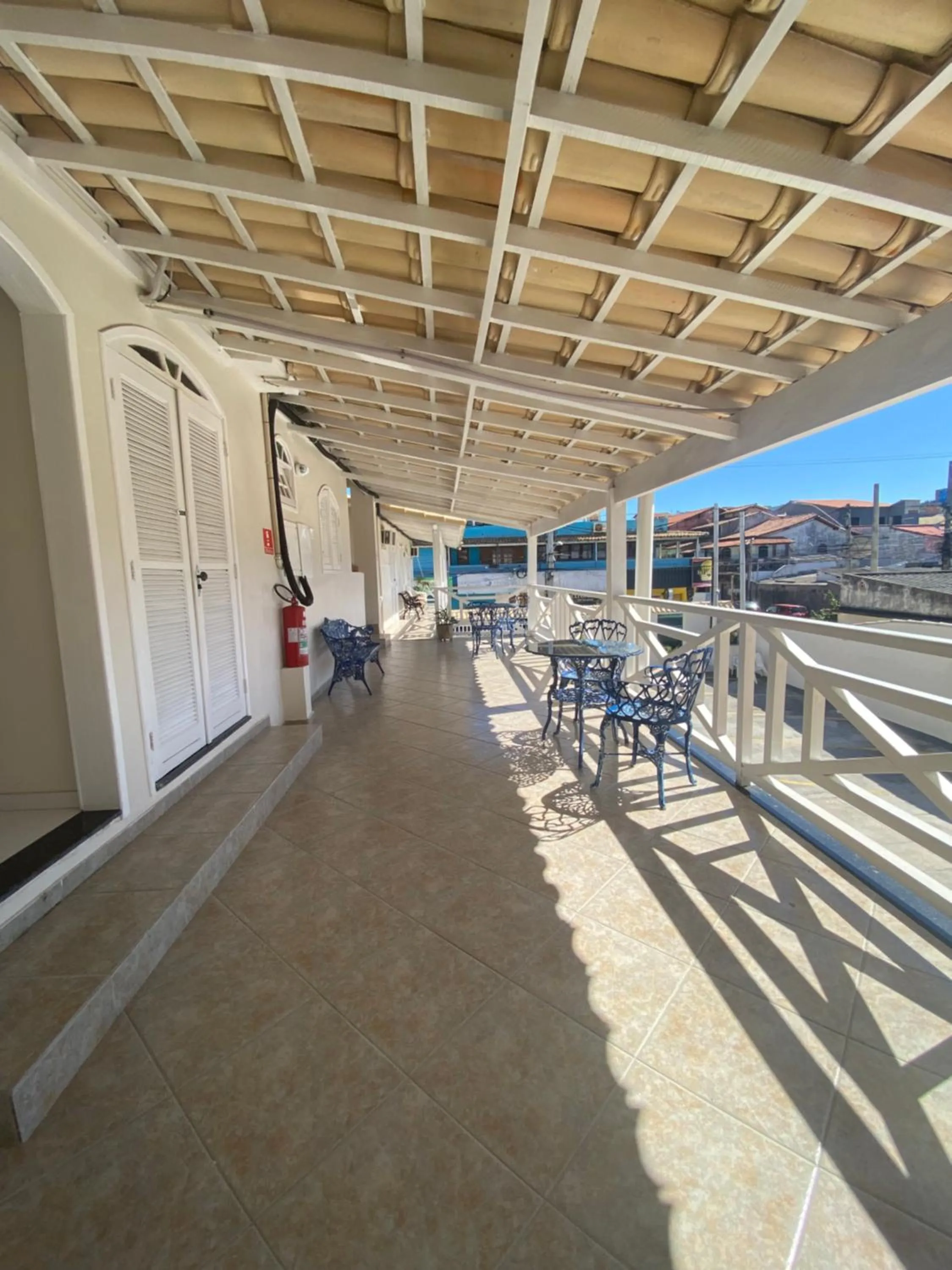 Balcony/Terrace in Pousada EntreMares -Centro-