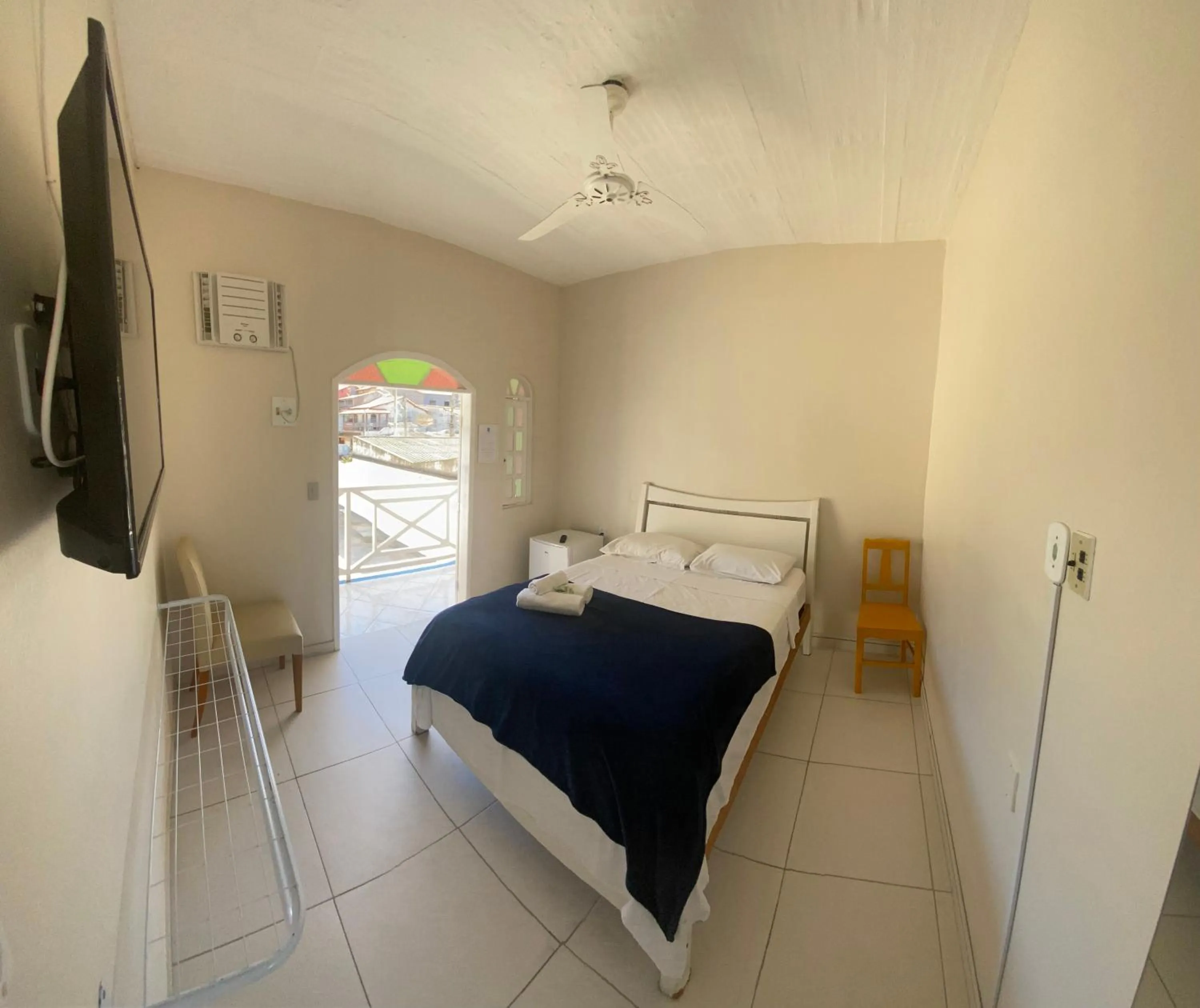 Bed in Pousada EntreMares -Centro-