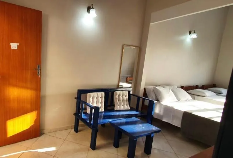 Bedroom, Bed in Pousada EntreMares -Centro-