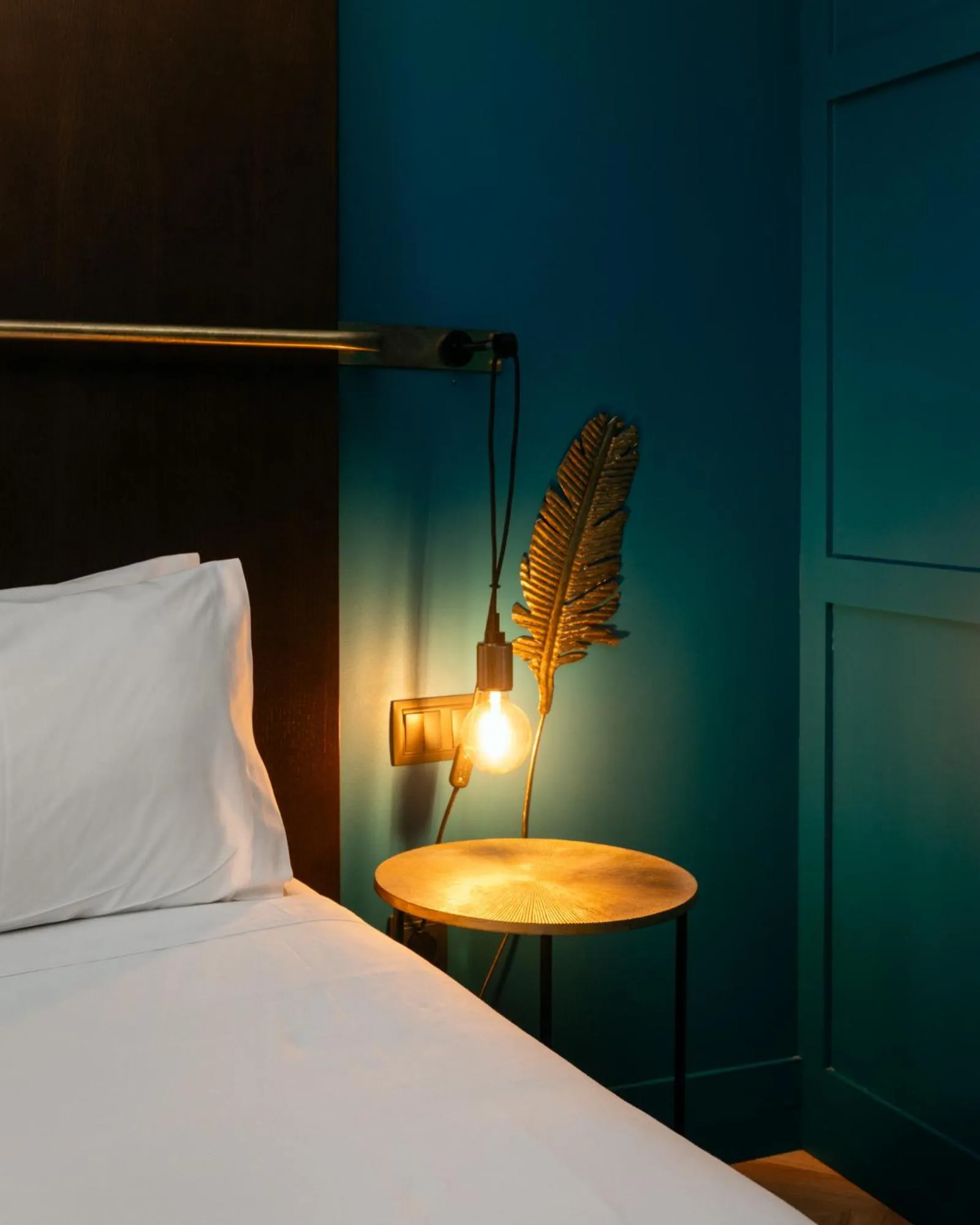 Bed in Hotel Ramblas Internacional