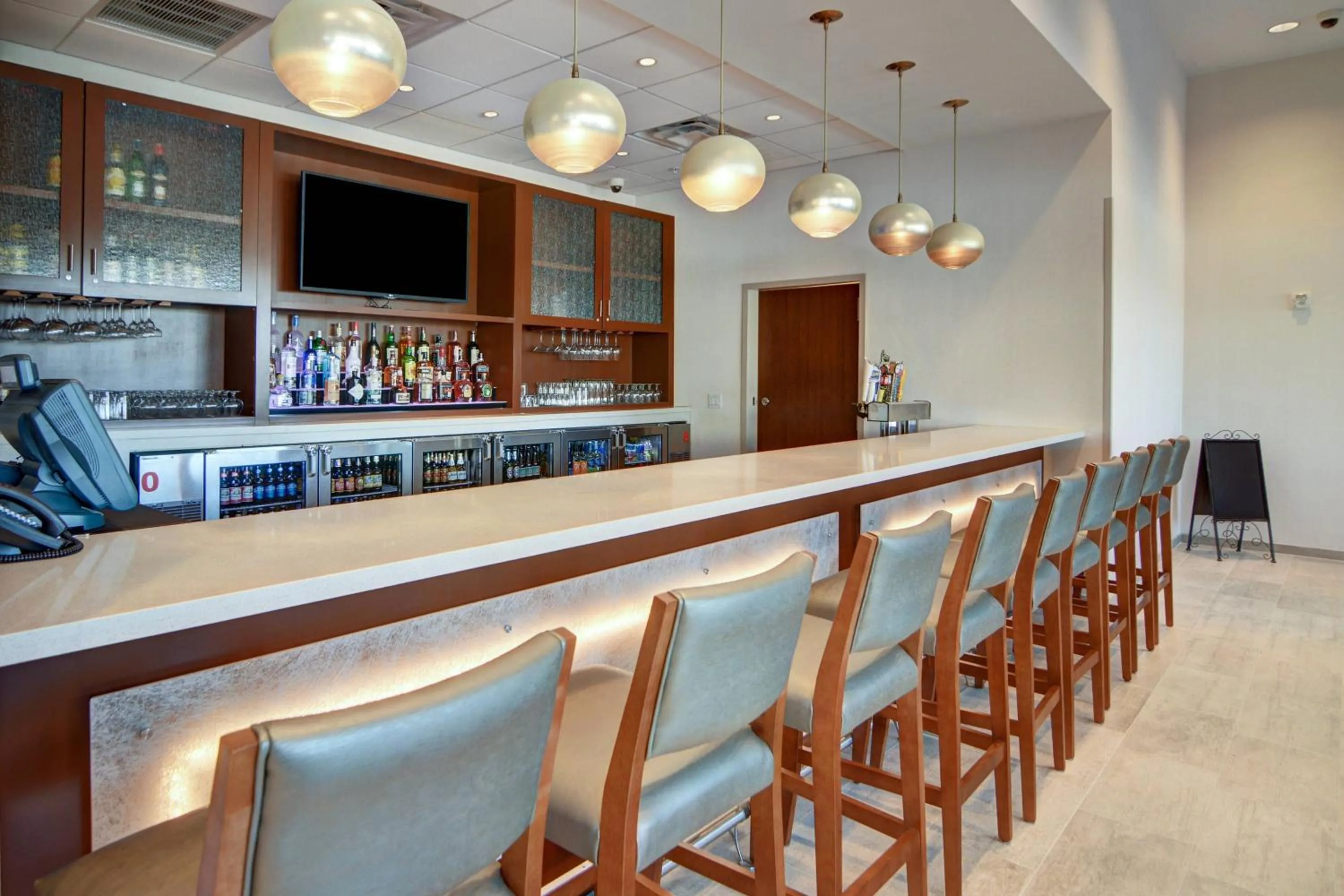 Lounge or bar in SpringHill Suites by Marriott Dallas Plano/Frisco