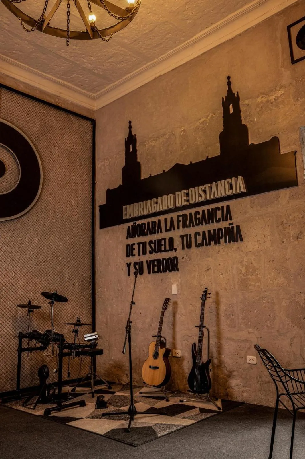 Living room in QASA Arequipa by NOMAD