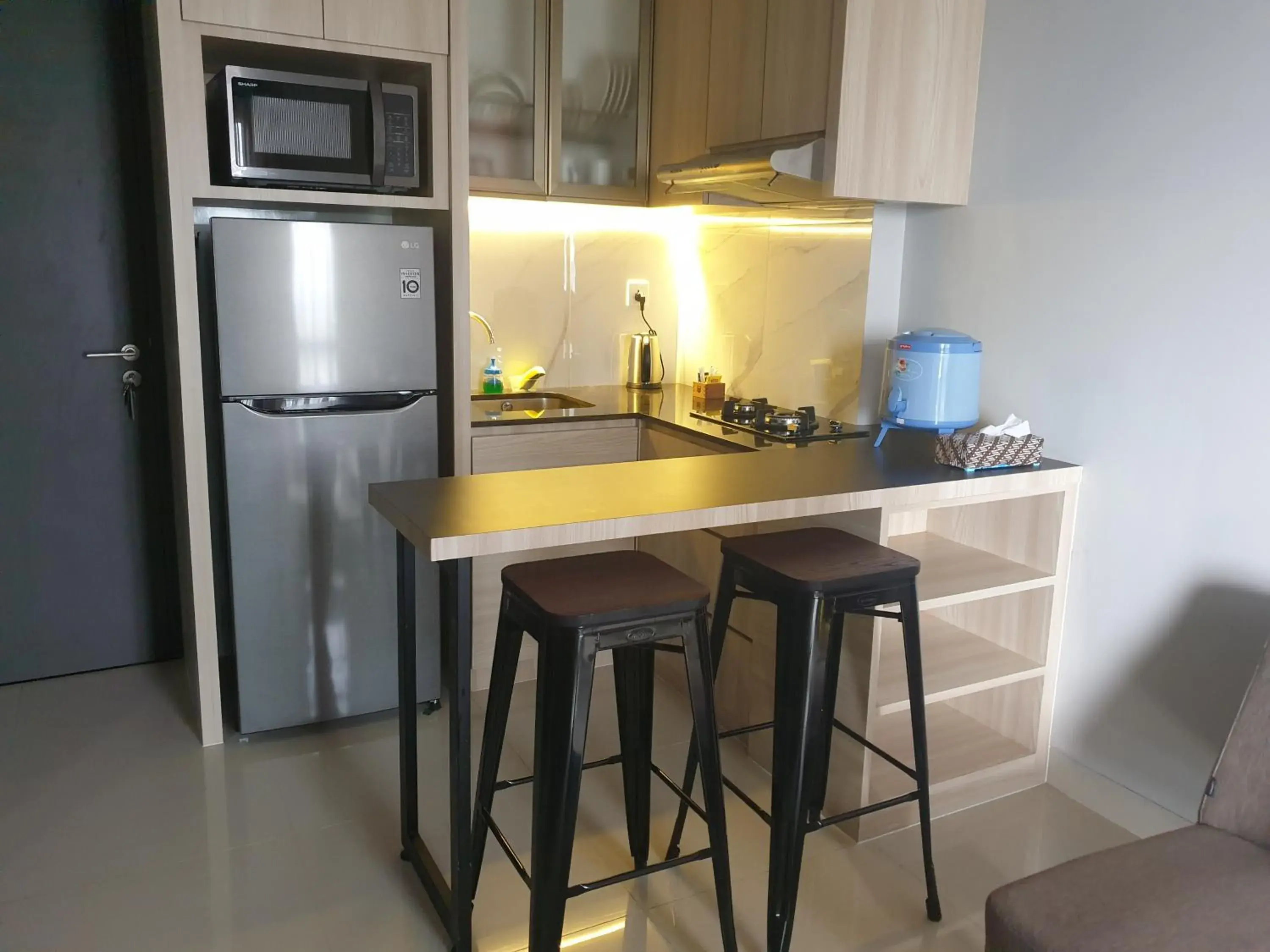 Kitchen or kitchenette in CozyHomes at One Residence Batam Kitchen or kitchenette in CozyHomes at One Residence Batam