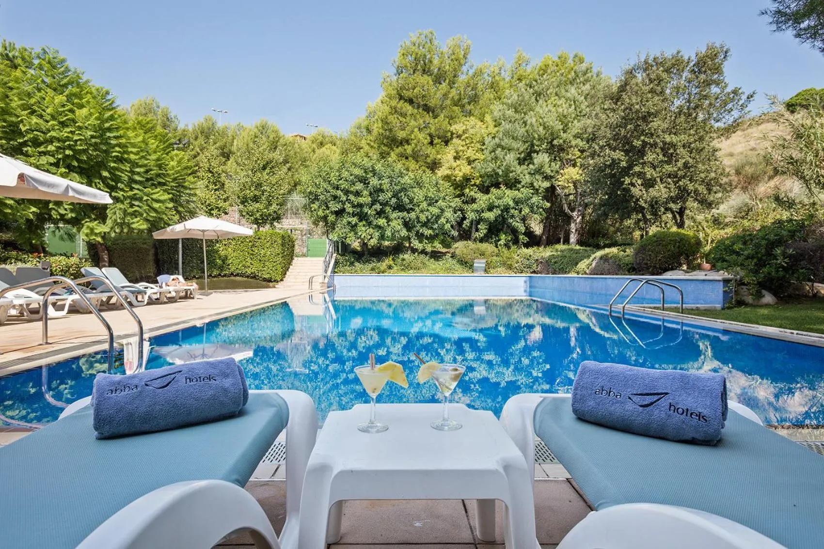 Swimming pool in Abba Garden