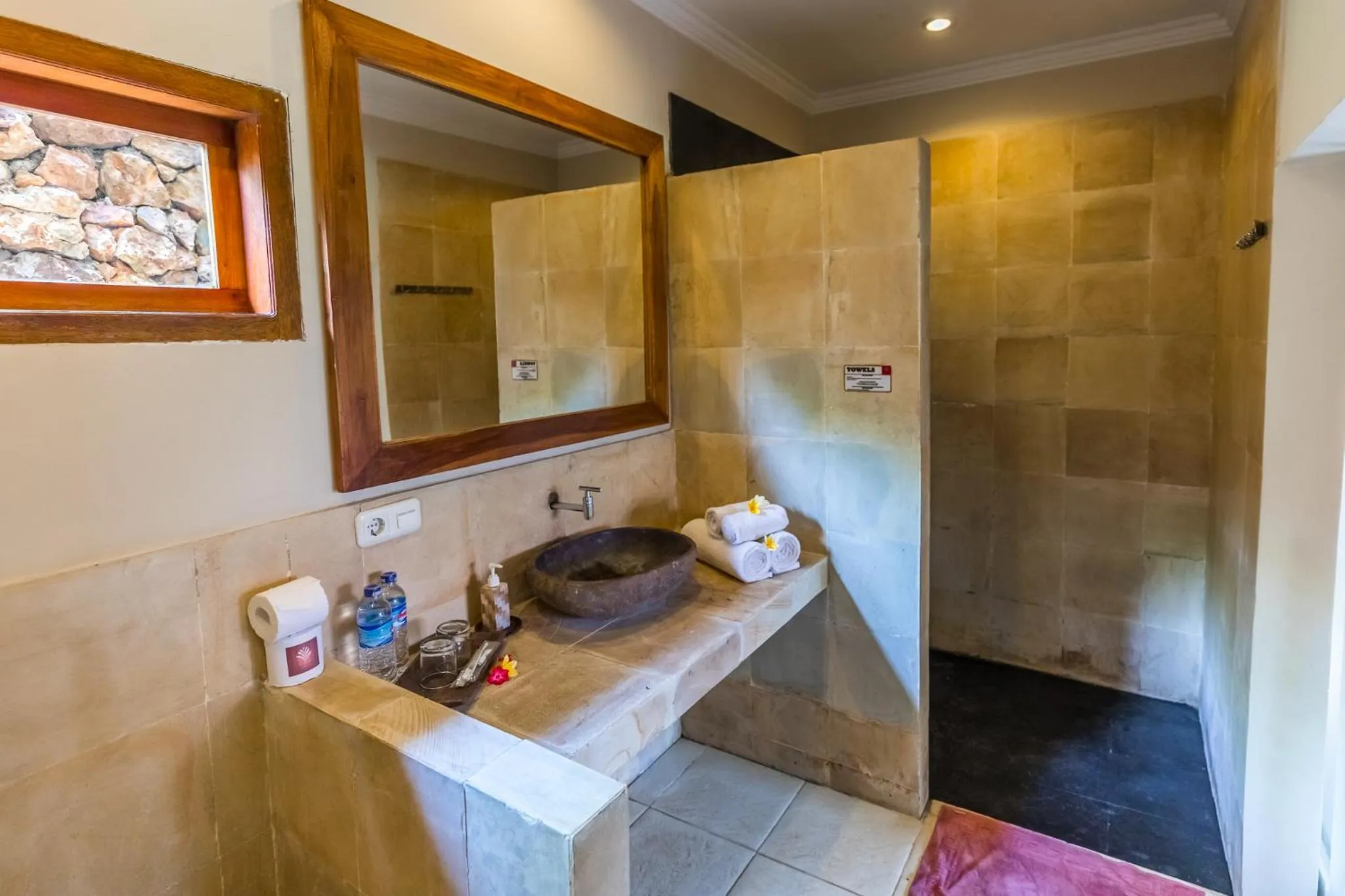 Bathroom in Nativo Lombok Hotel