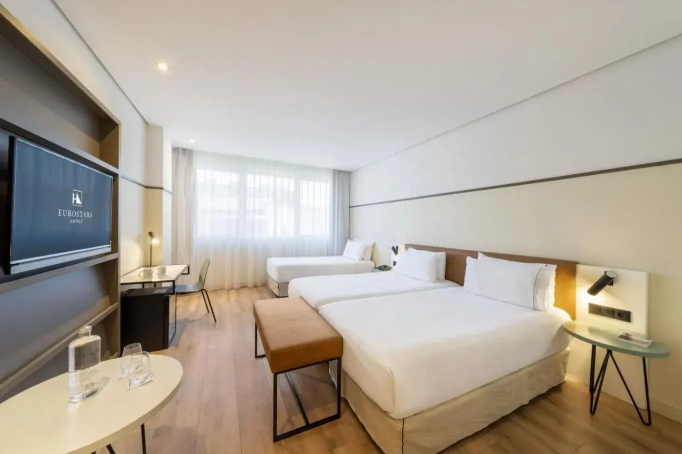 Bed in Eurostars Acteón Bed in Eurostars Acteón