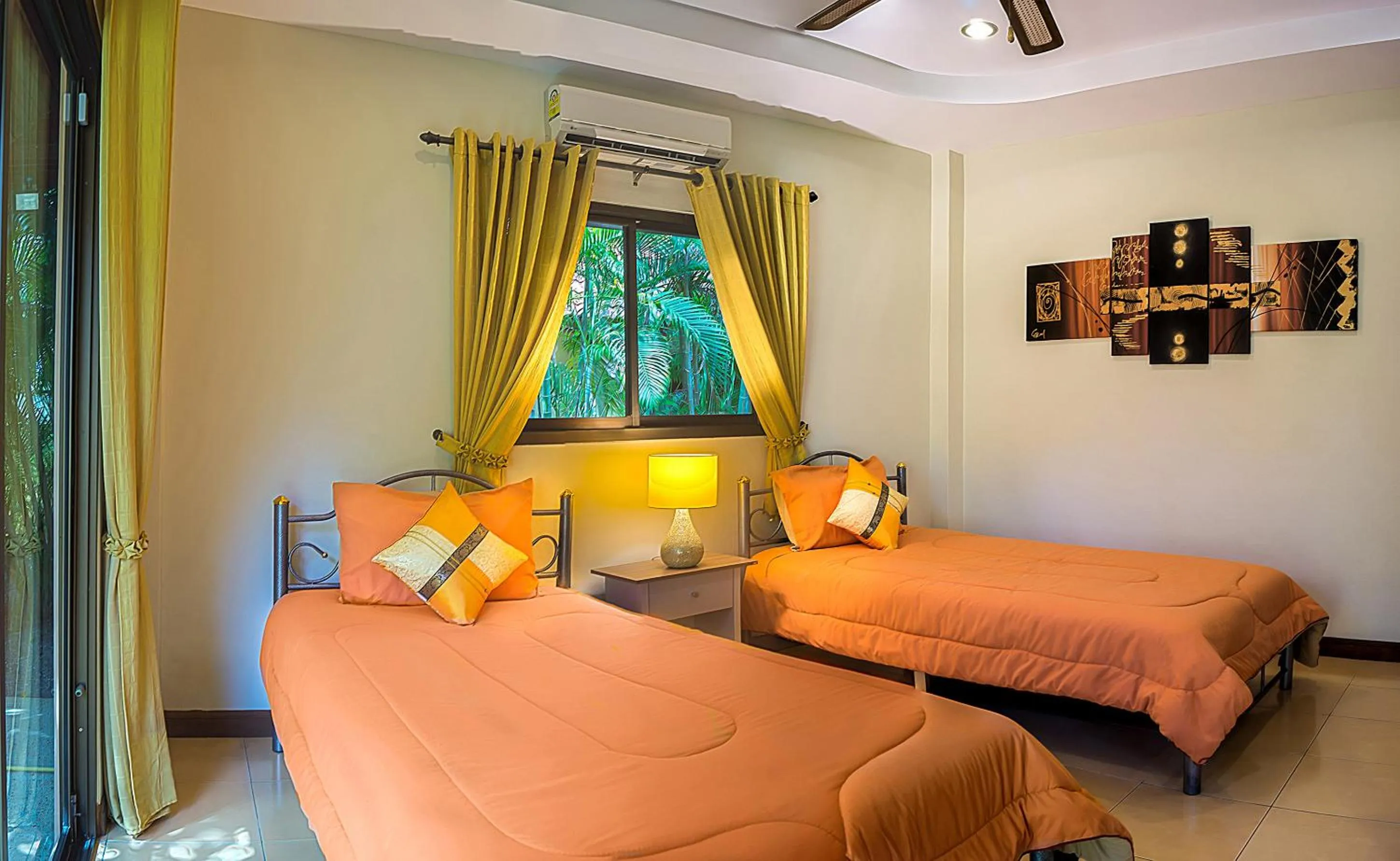 Photo of the whole room, Bed in Coconut Paradise Villas