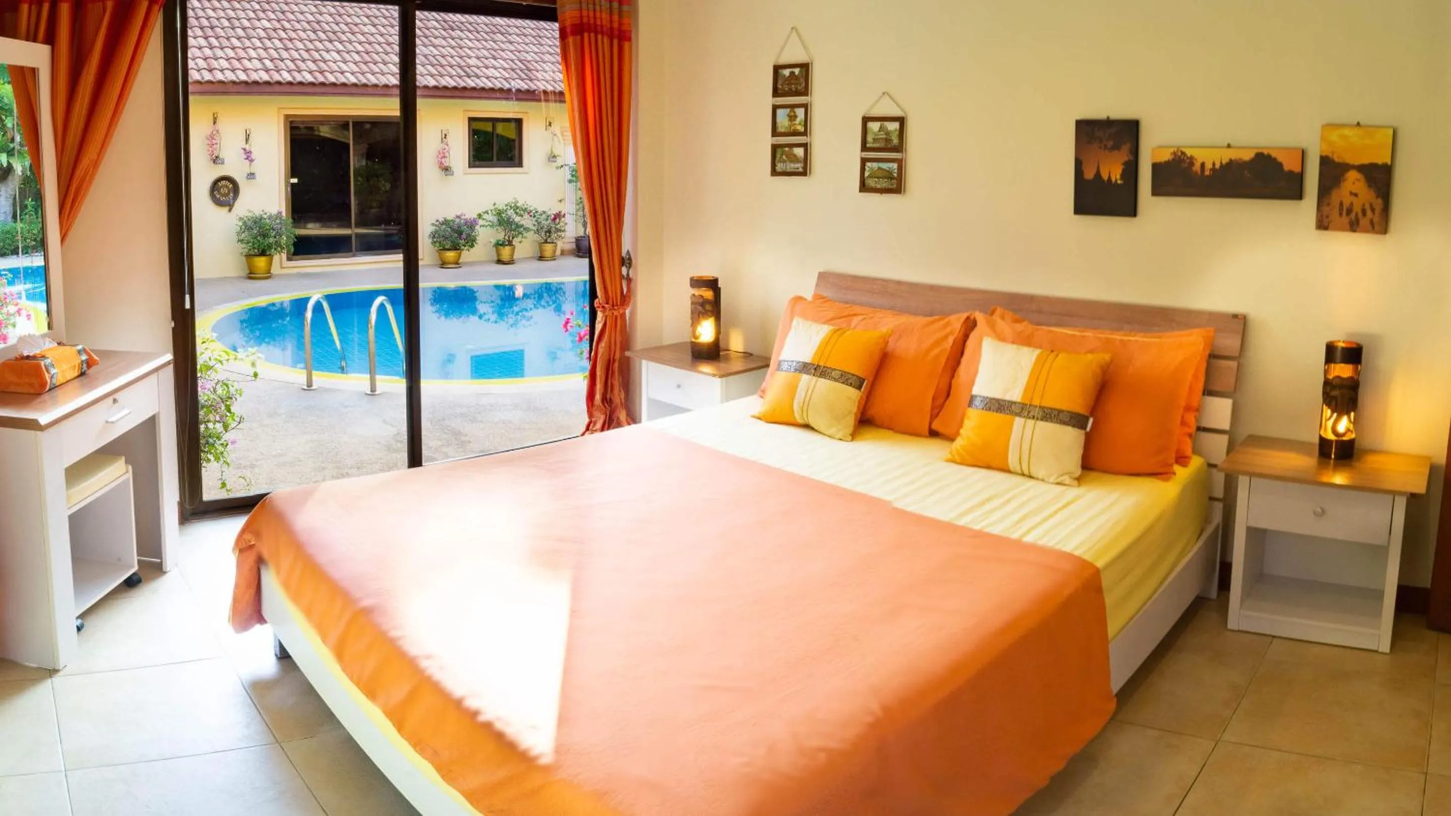 Bedroom, Bed in Coconut Paradise Villas