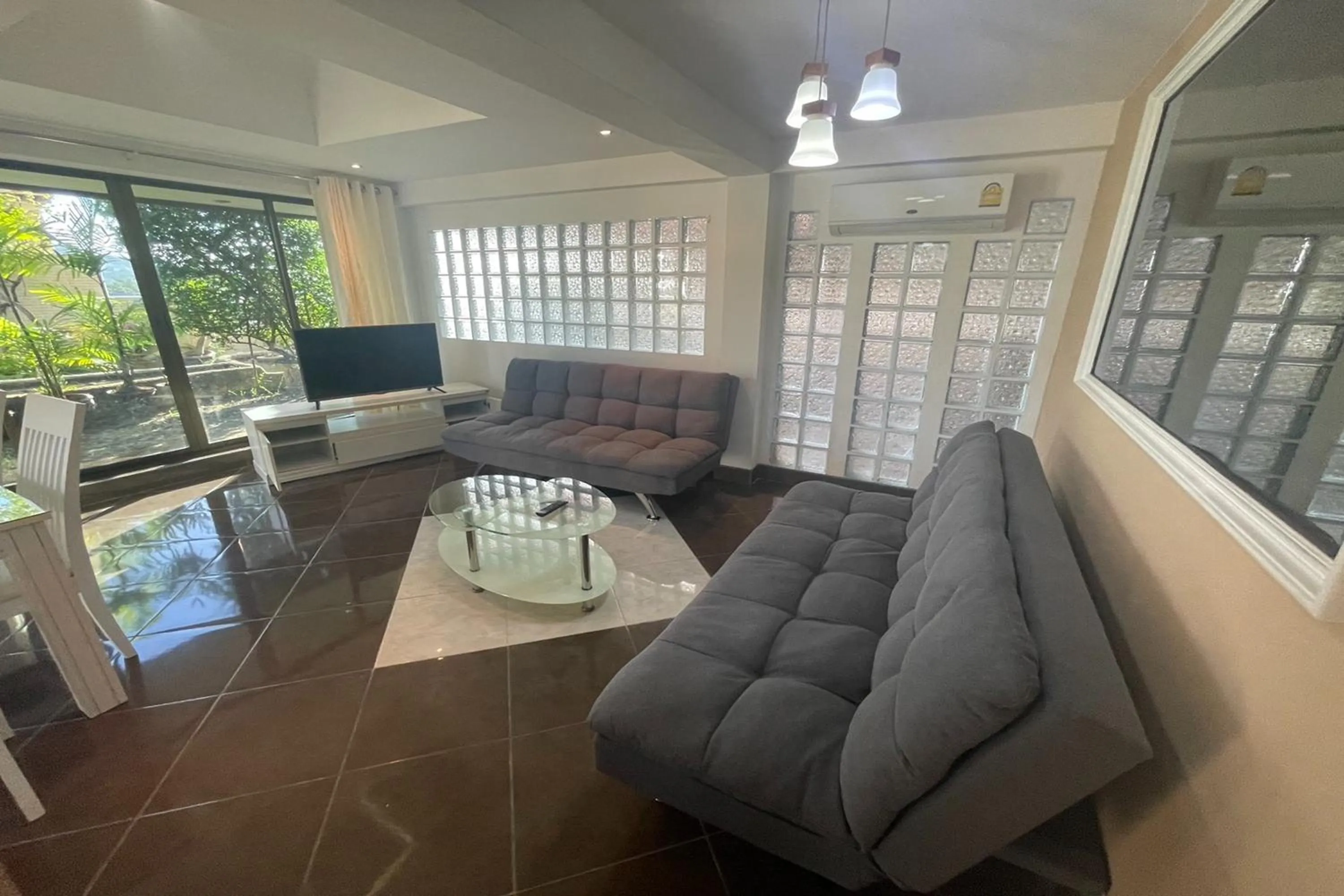 Living room in Swiss Villas Panoramic - SHA Certified