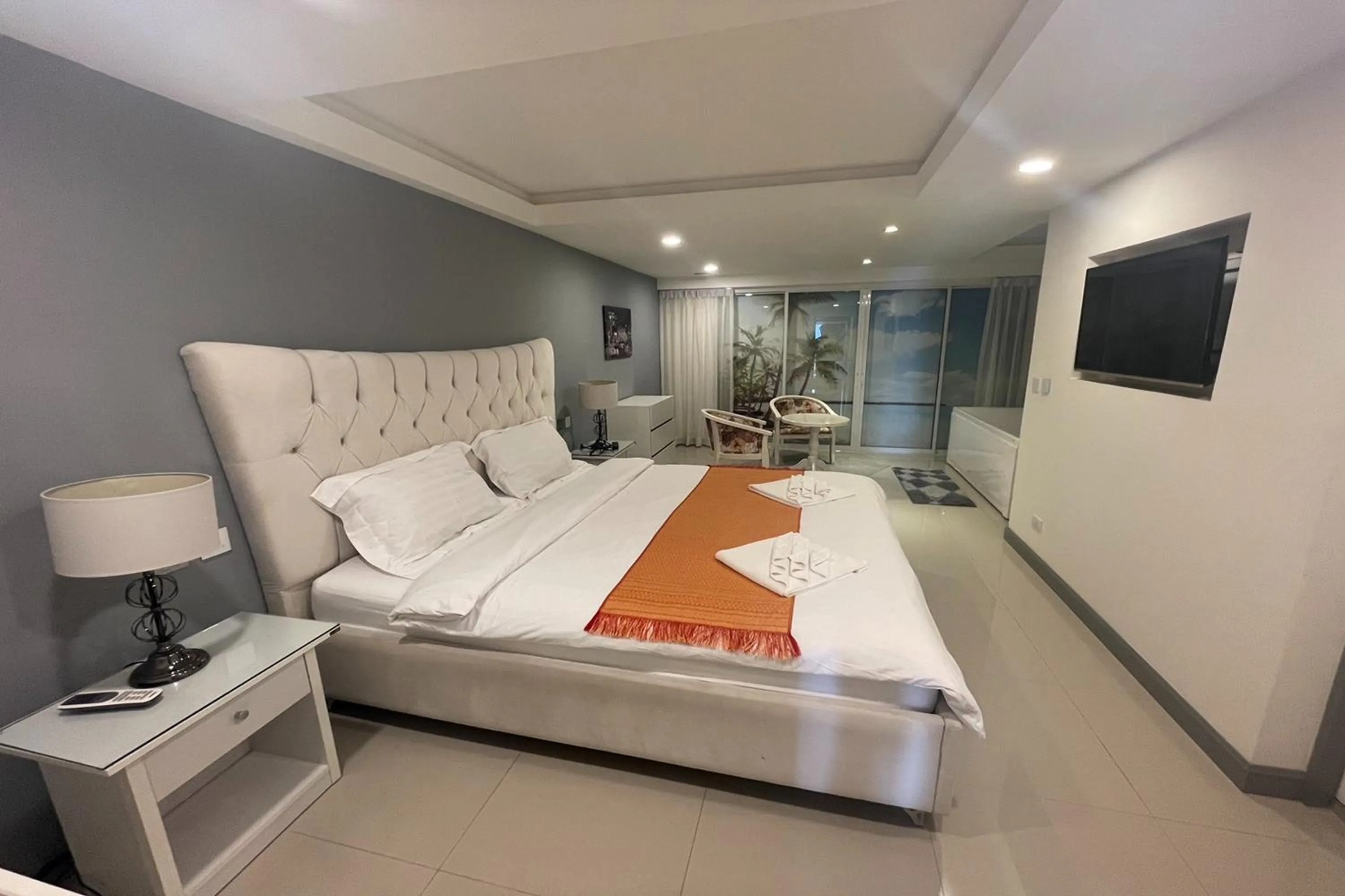 Bed in Swiss Villas Panoramic - SHA Certified