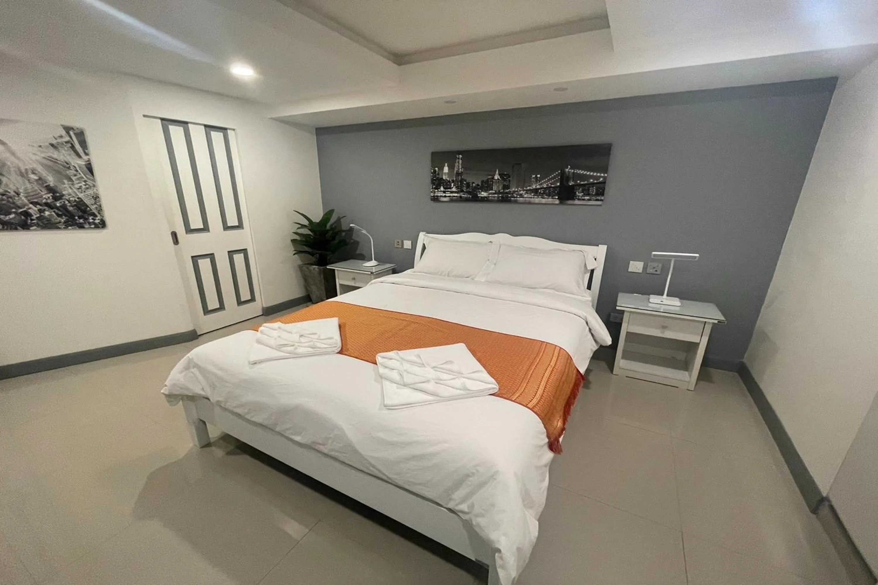 Bed in Swiss Villas Panoramic - SHA Certified