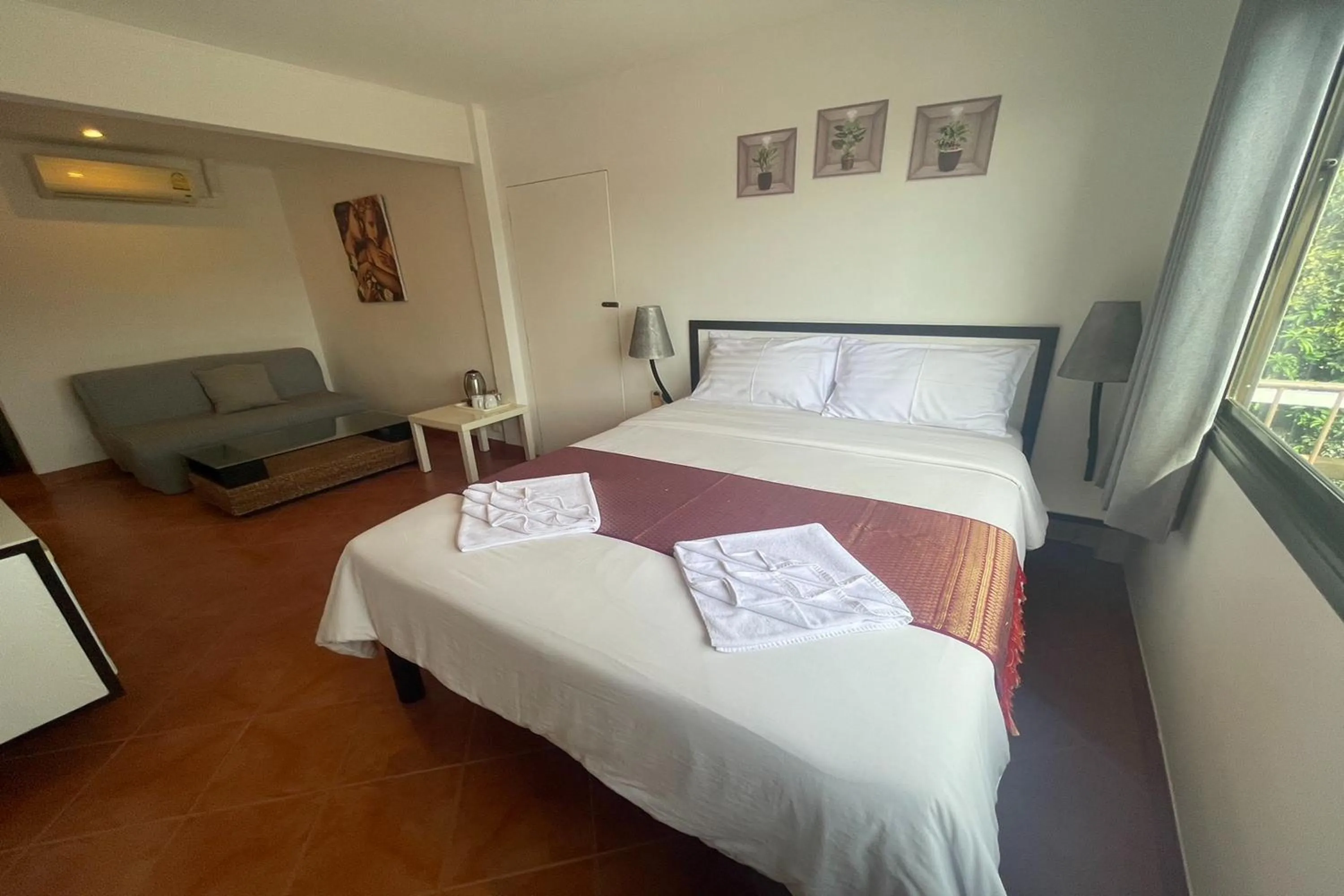 Bed in Swiss Villas Panoramic - SHA Certified