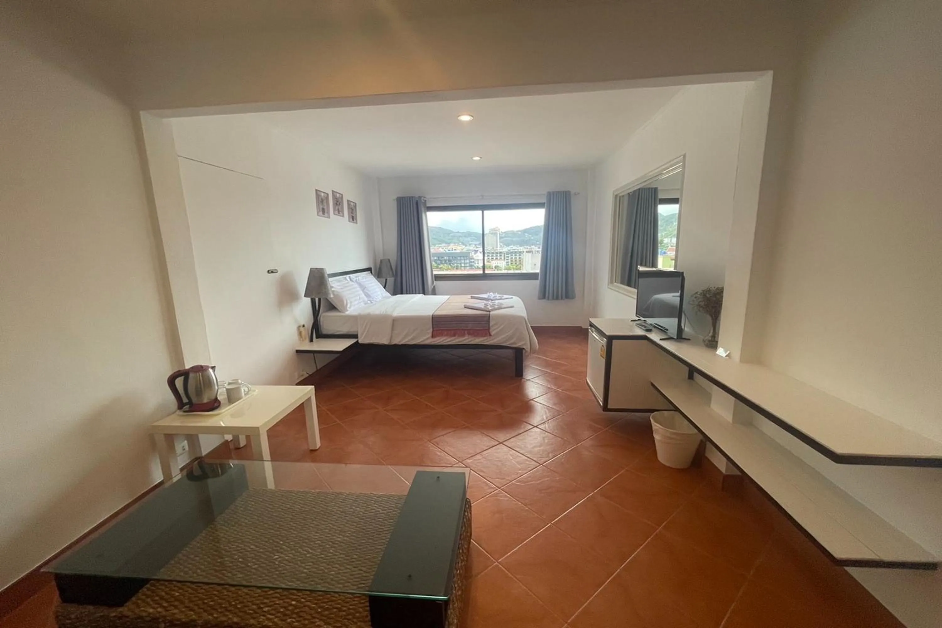 Bed in Swiss Villas Panoramic - SHA Certified