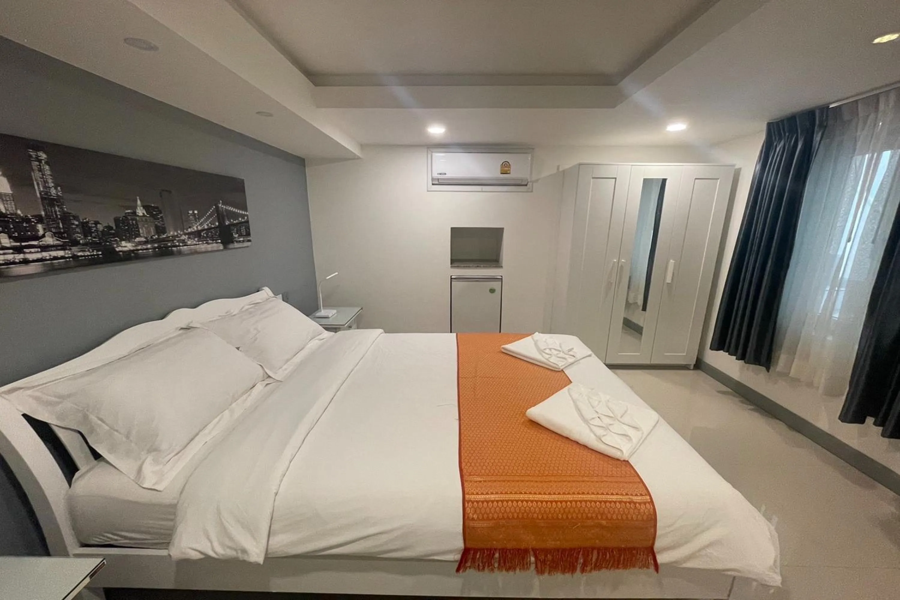 Bed in Swiss Villas Panoramic - SHA Certified
