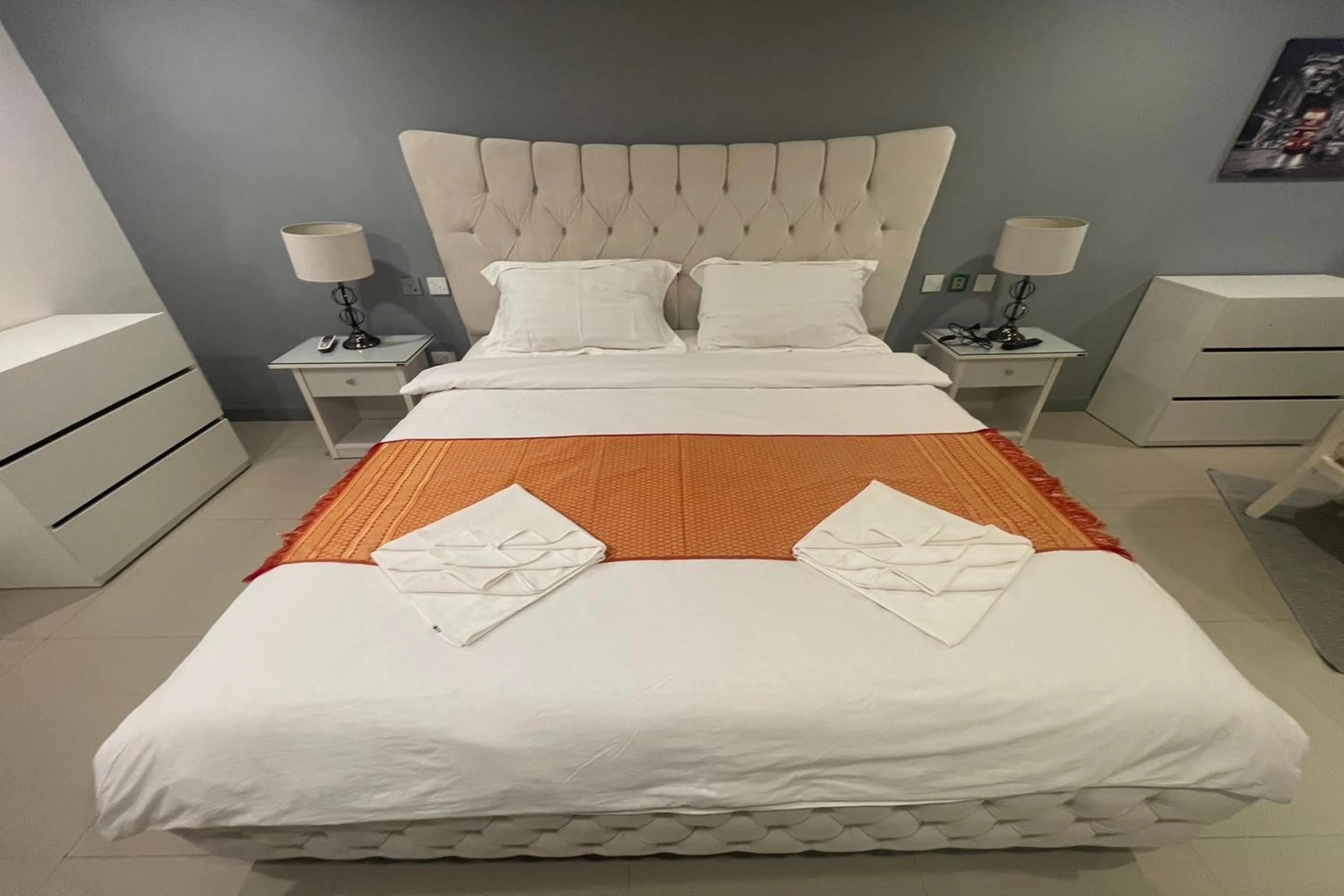 Bed in Swiss Villas Panoramic - SHA Certified