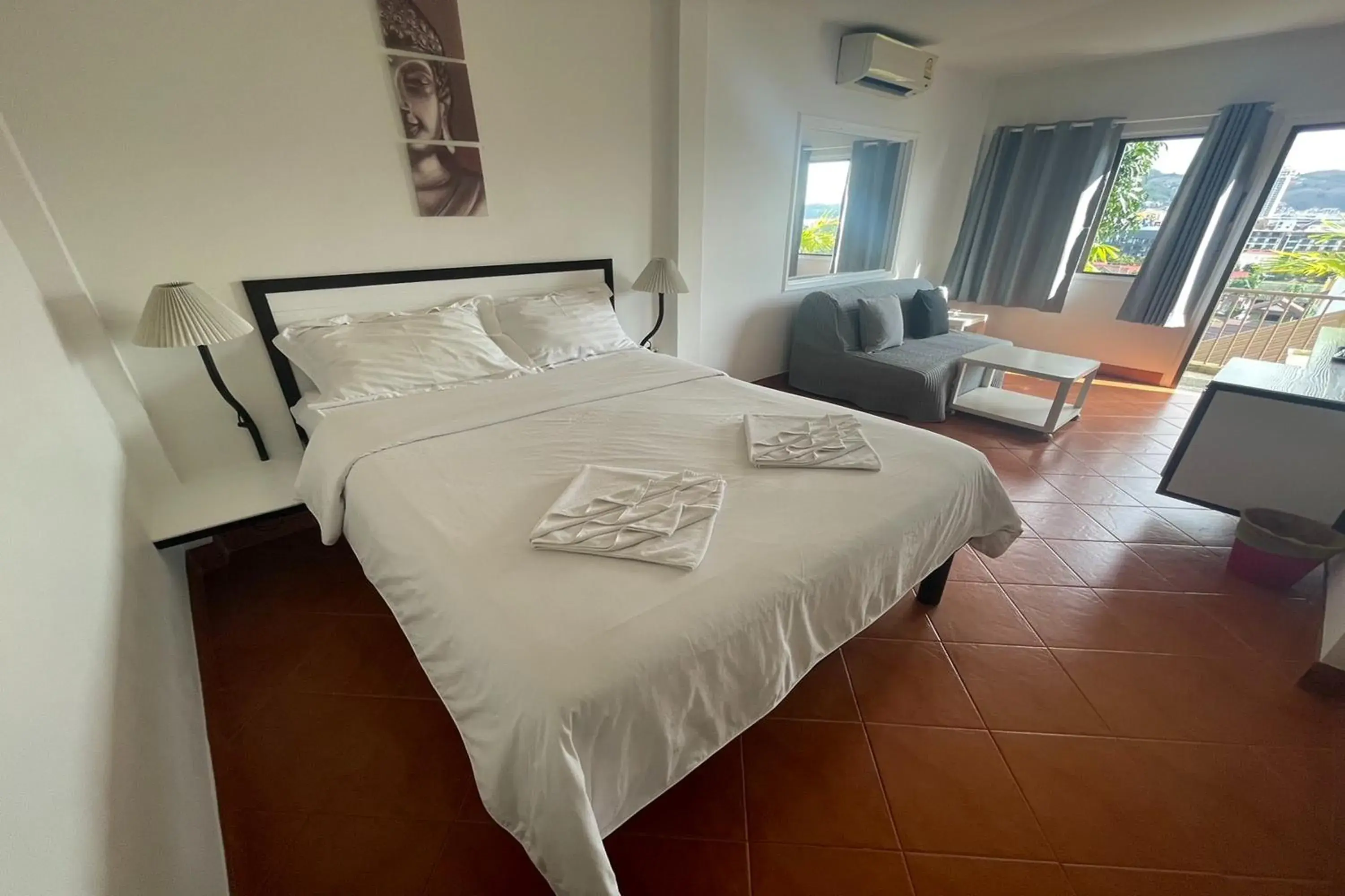 Bed in Swiss Villas Panoramic - SHA Certified Bed in Swiss Villas Panoramic - SHA Certified