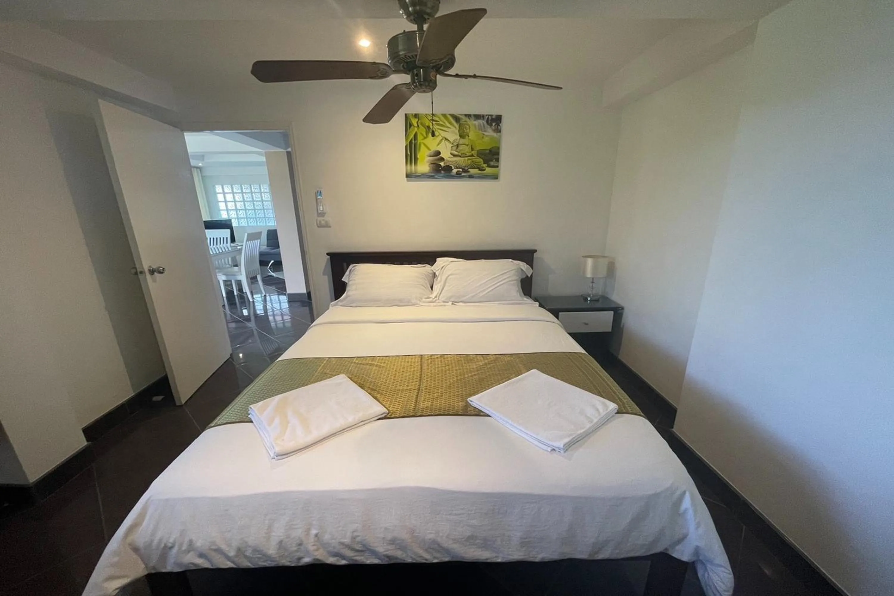 Bed in Swiss Villas Panoramic - SHA Certified