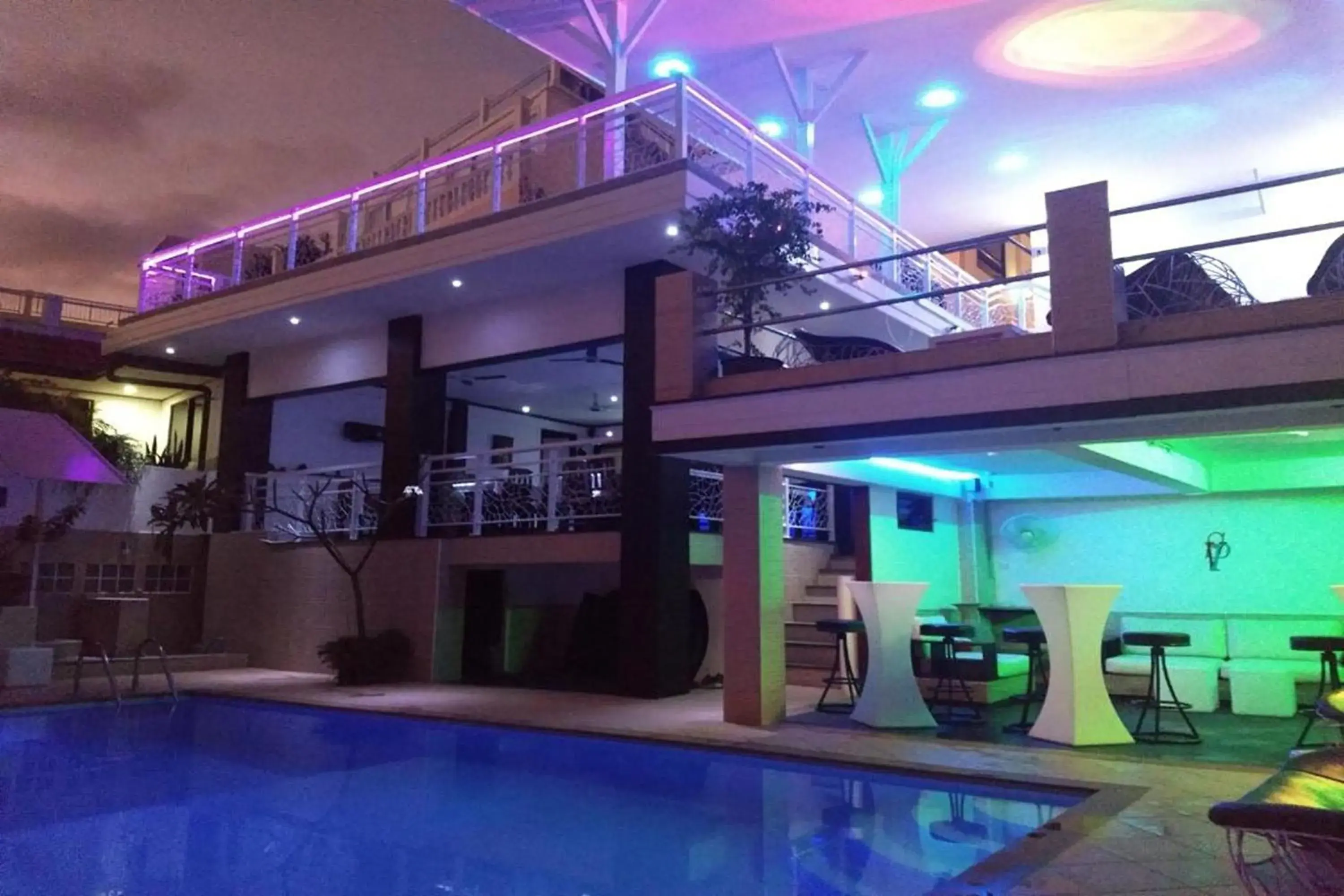 Pool view in Swiss Villas Panoramic - SHA Certified Pool view in Swiss Villas Panoramic - SHA Certified