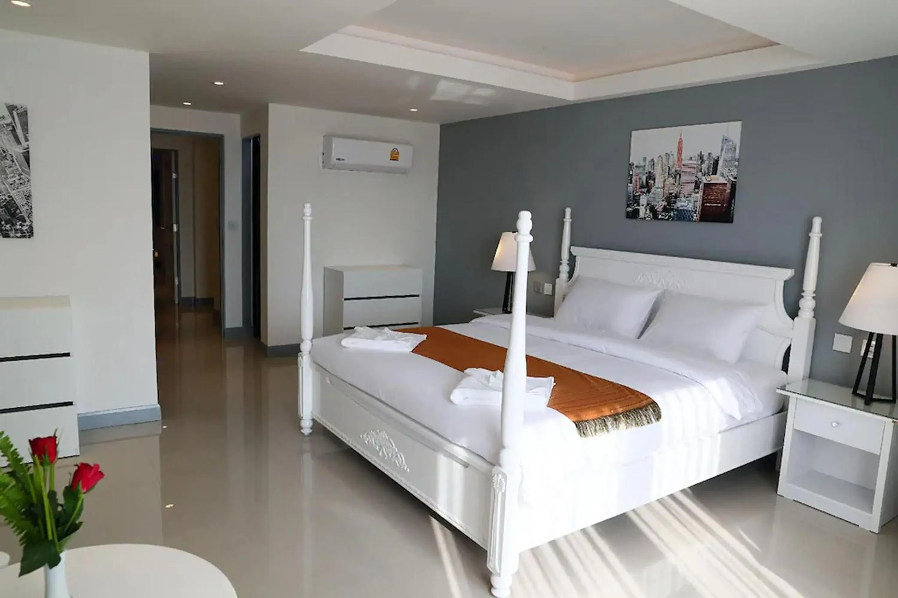 Bed in Swiss Villas Panoramic - SHA Certified Bed in Swiss Villas Panoramic - SHA Certified