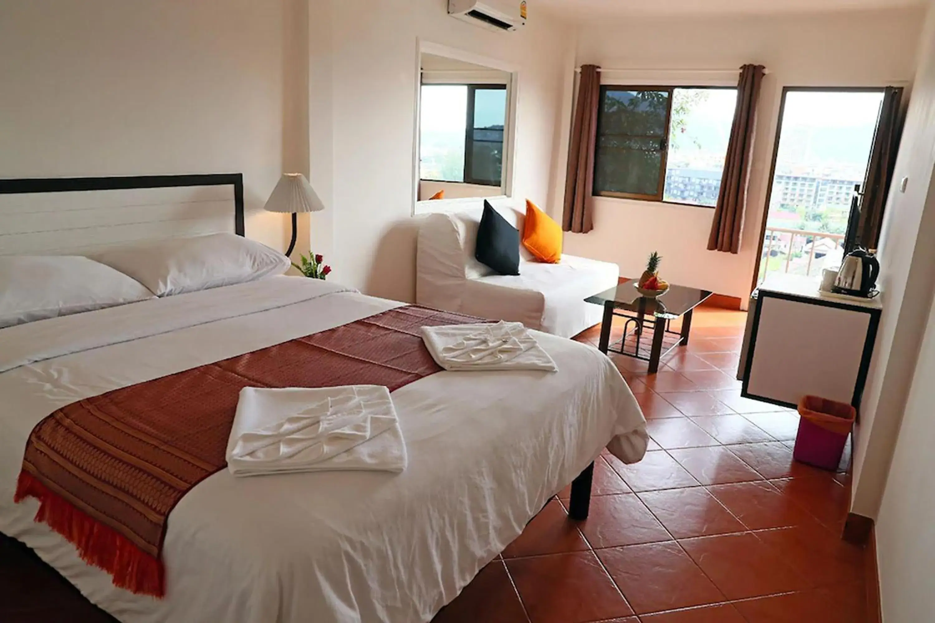 Bed in Swiss Villas Panoramic - SHA Certified Bed in Swiss Villas Panoramic - SHA Certified