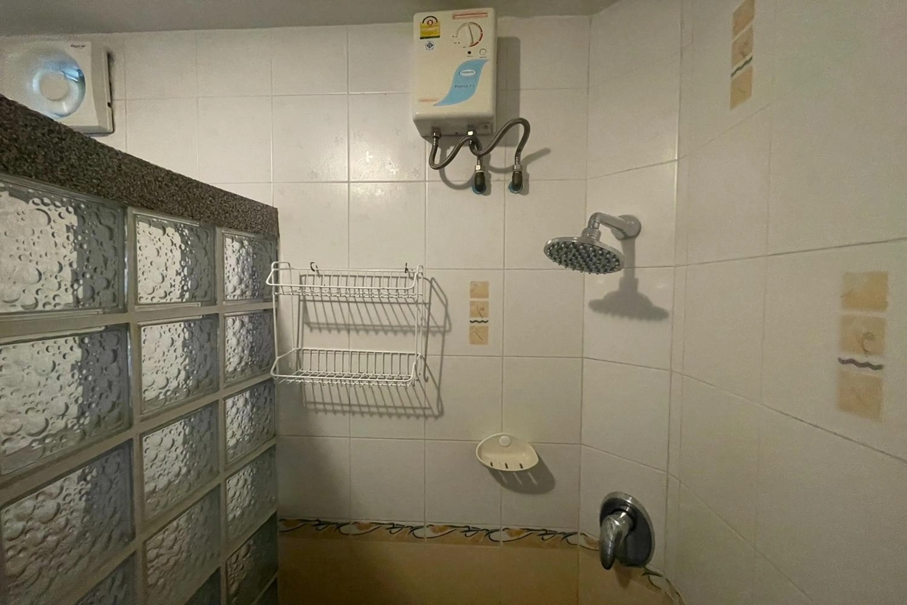 Shower in Swiss Villas Panoramic - SHA Certified