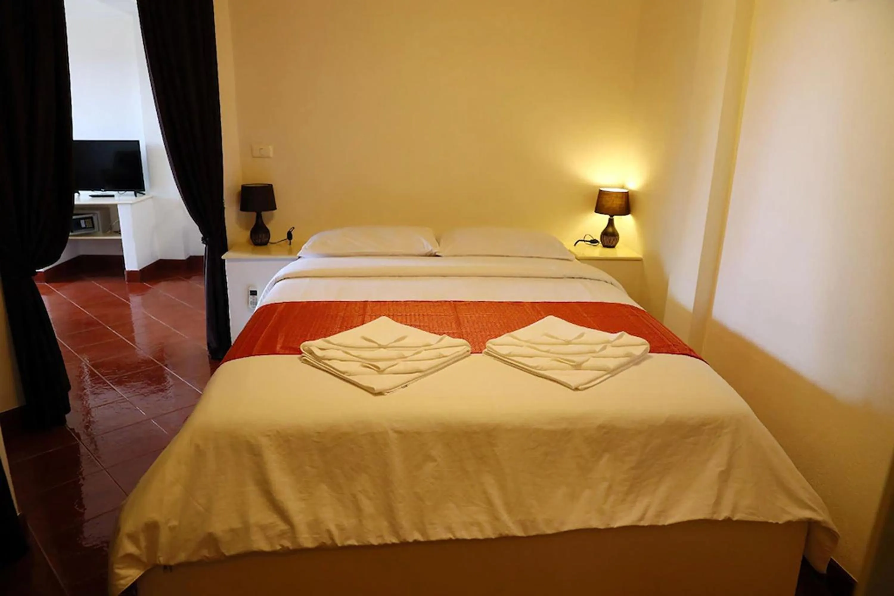 Bed in Swiss Villas Panoramic - SHA Certified